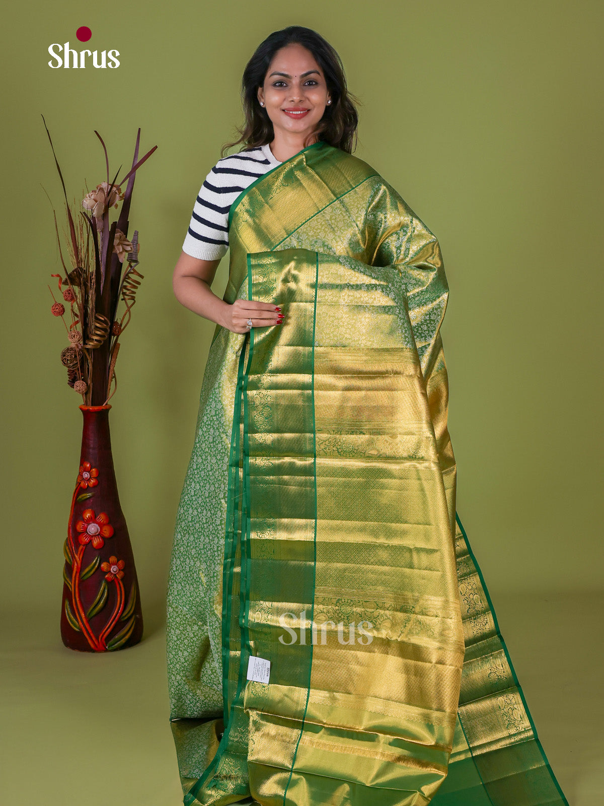 Kanchipuram silk Saree - EI08188