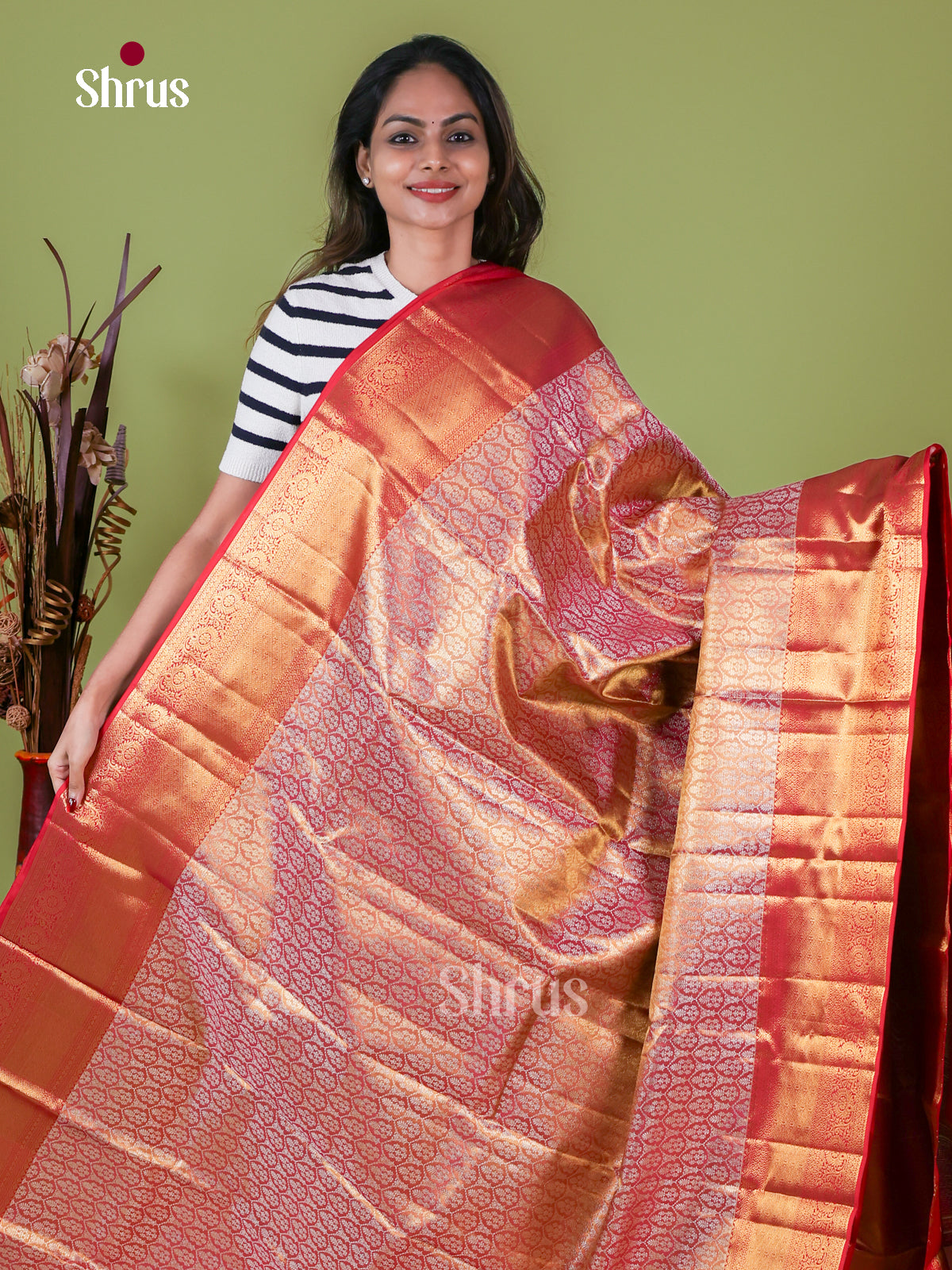 Kanchipuram silk Saree - EI08191