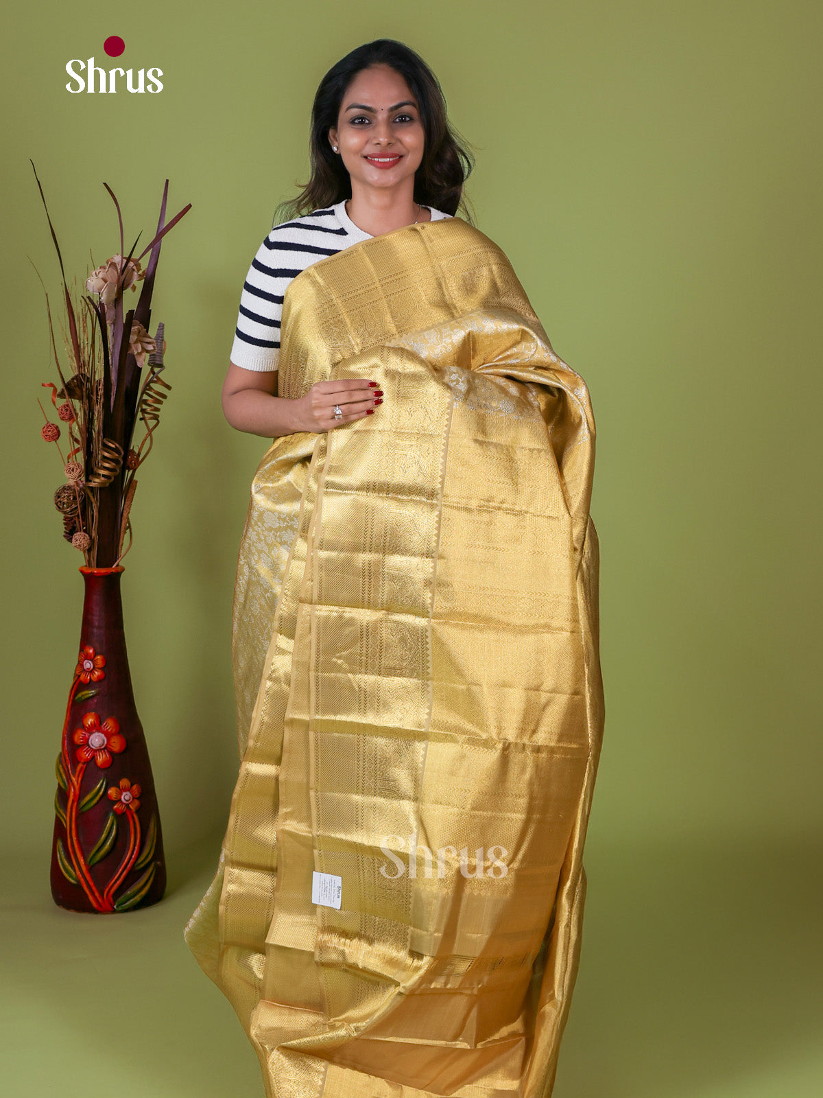 Kanchipuram silk Saree - EI08193