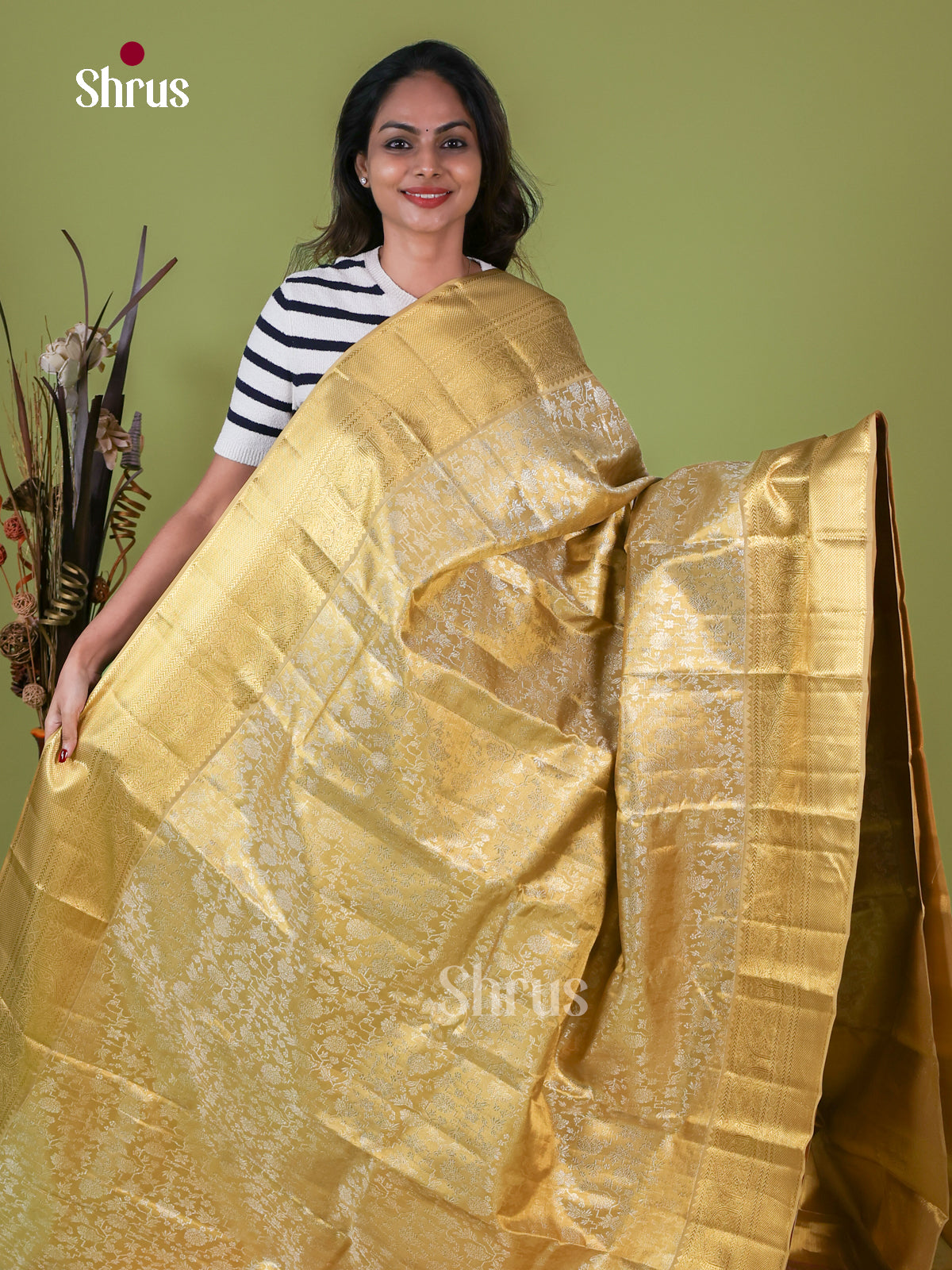 Kanchipuram silk Saree - EI08193