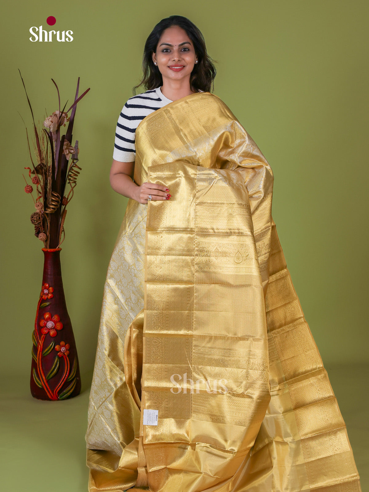 Kanchipuram silk Saree - EI08194