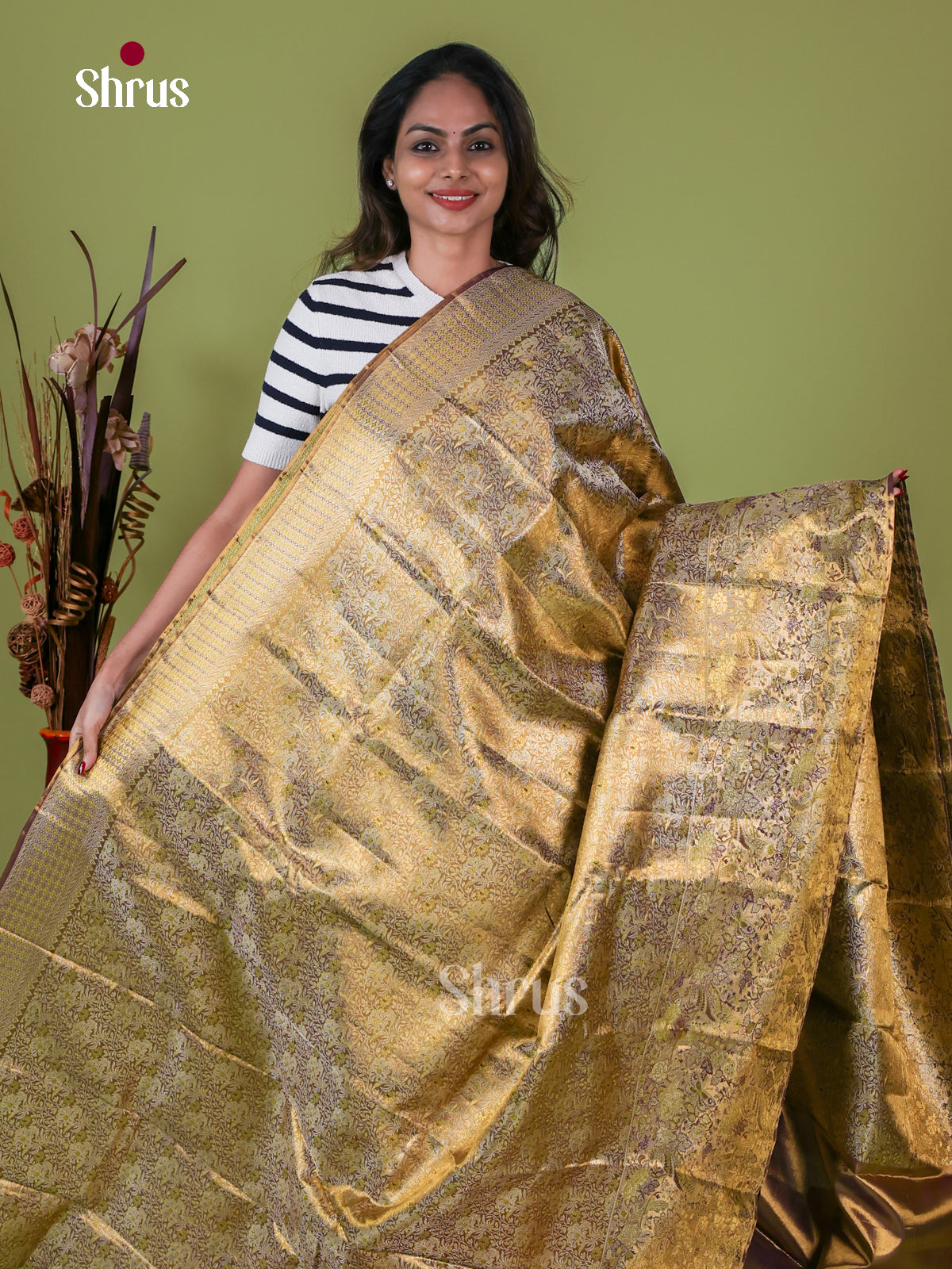 Kanchipuram silk Saree - EI08198