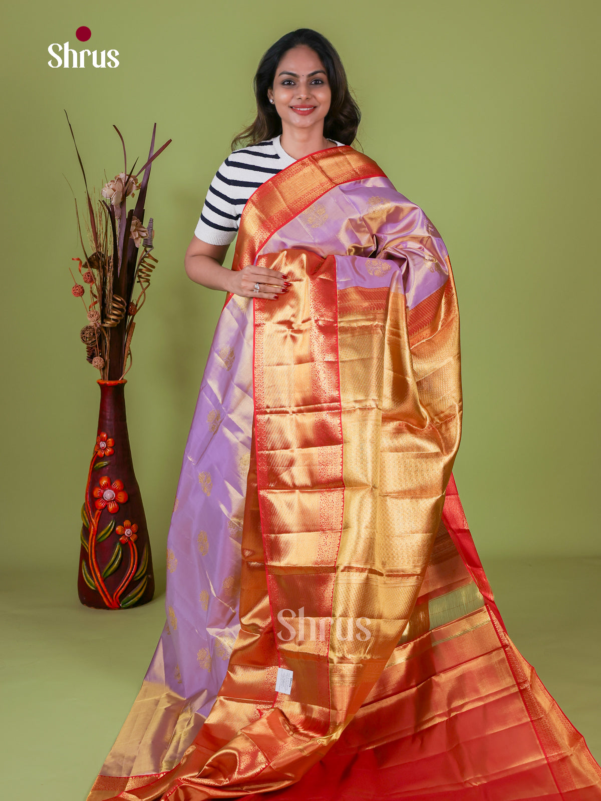 Kanchipuram silk Saree - EI08279