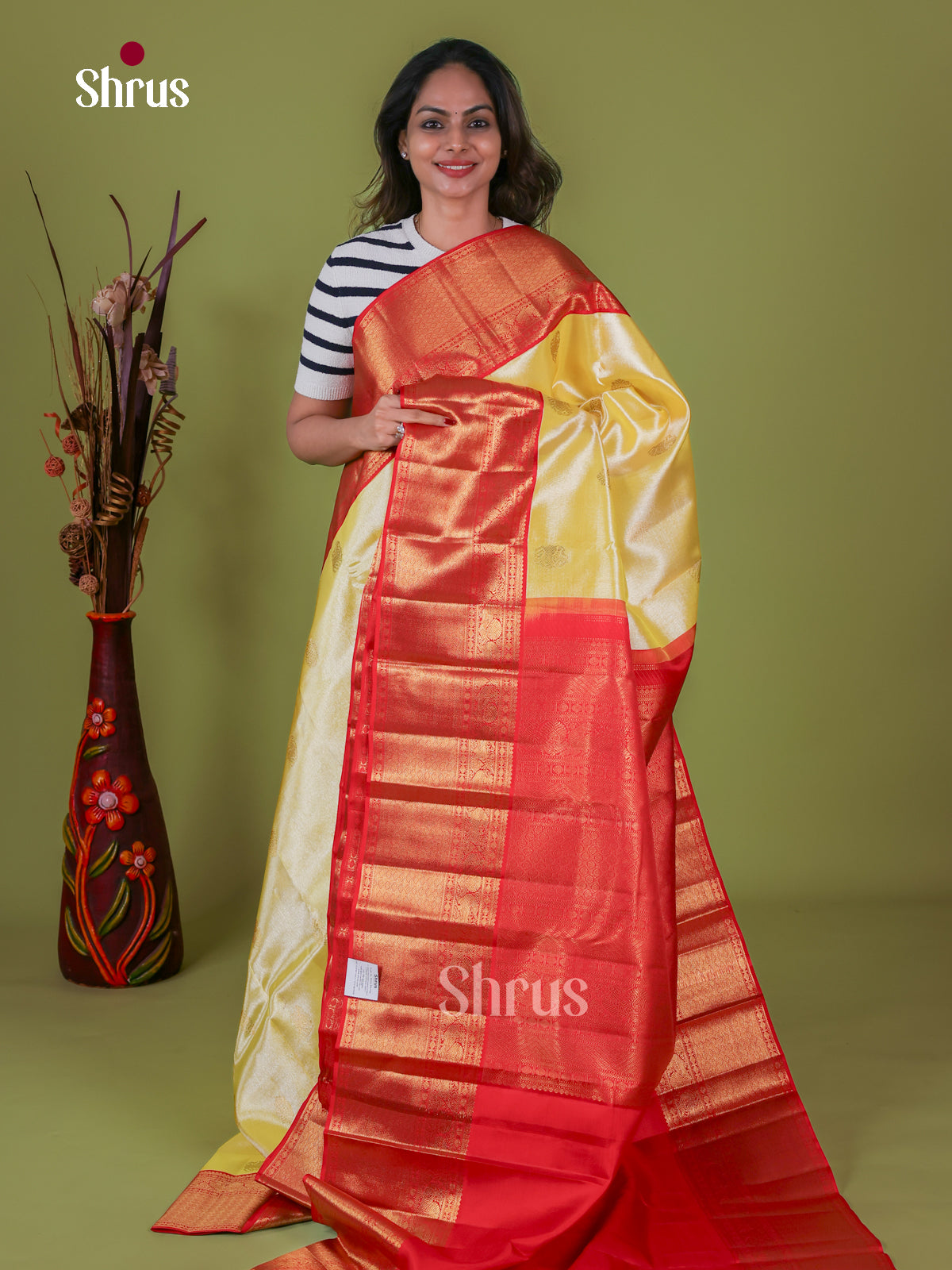 Kanchipuram silk Saree - EI08285