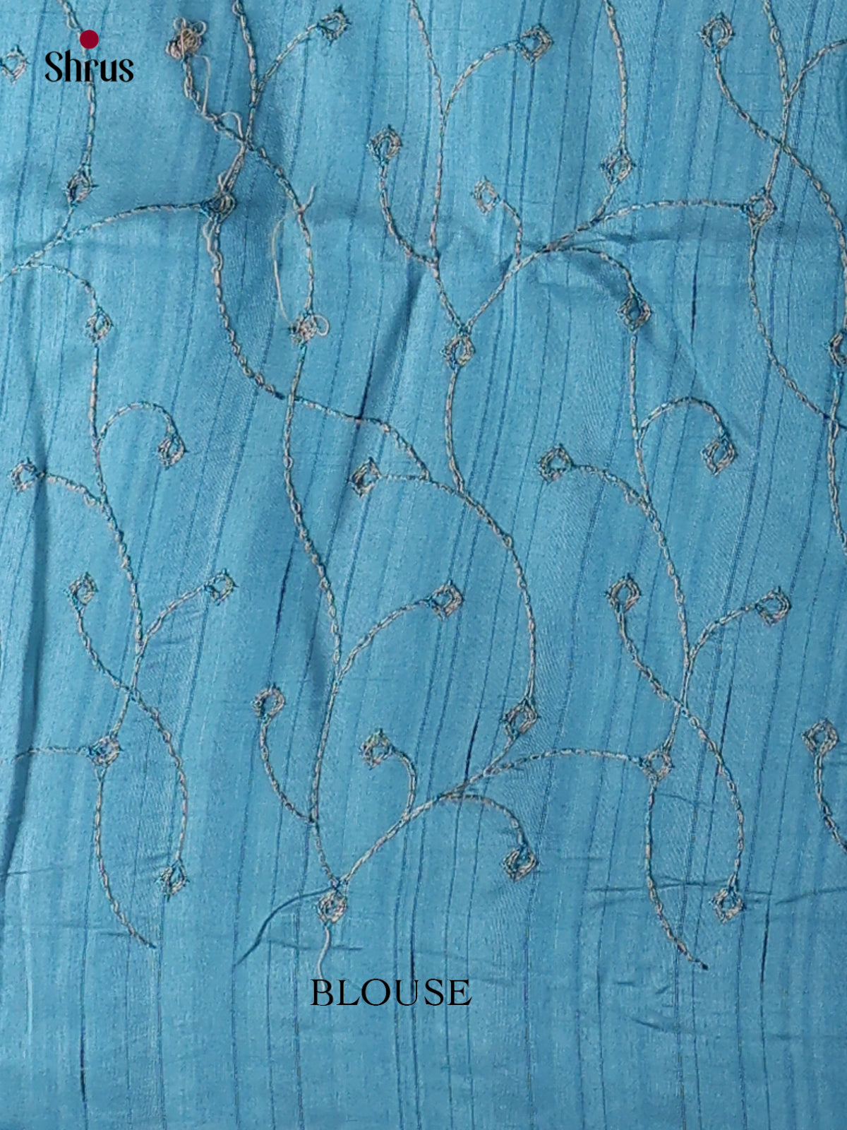 Semi Rawsilk Embroidery Saree - EI10144