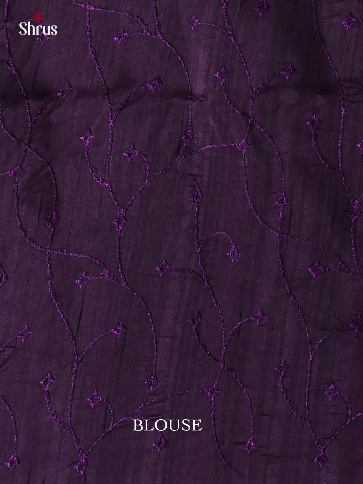Semi Rawsilk Embroidery Saree - EI10146