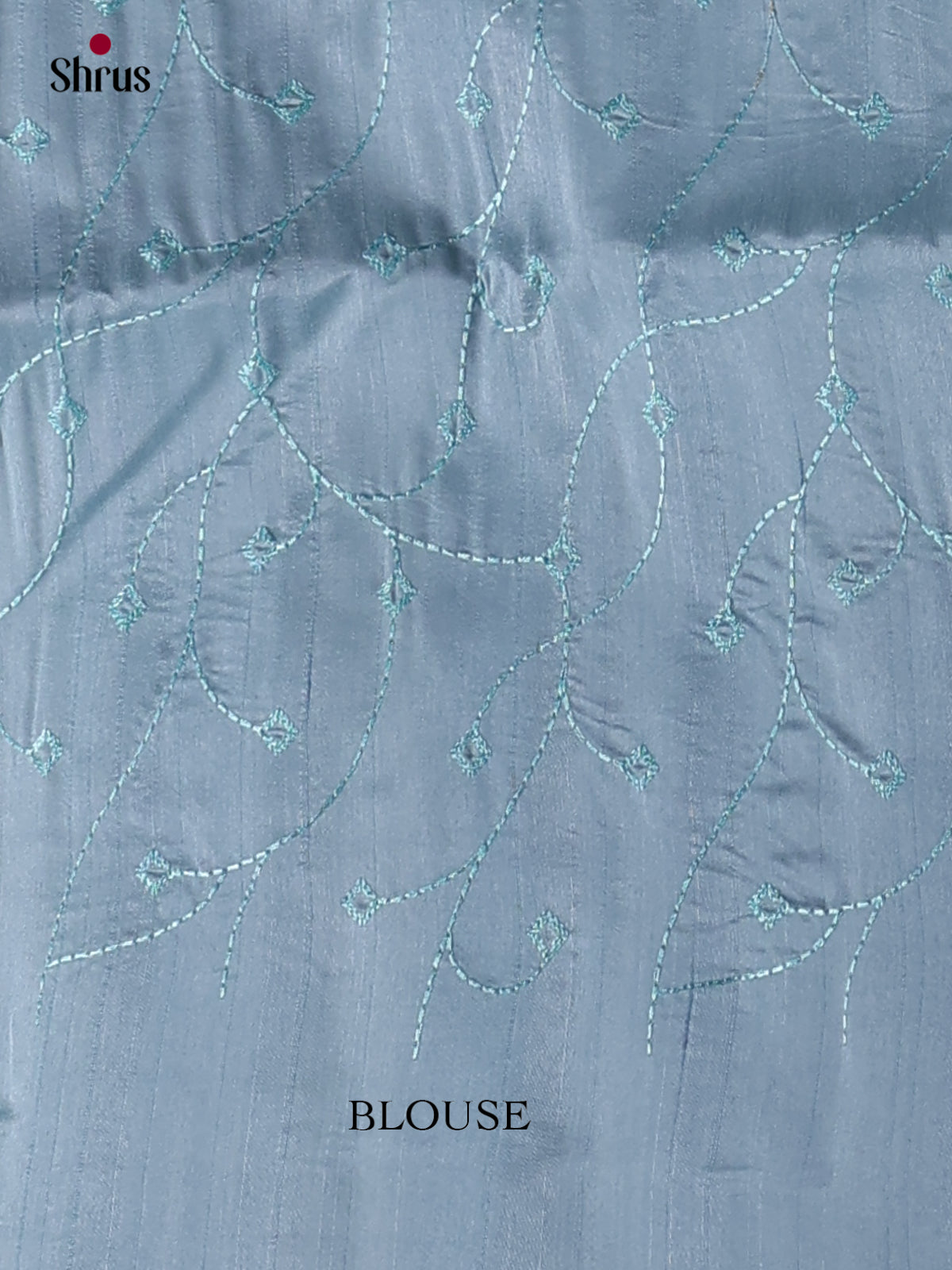 Semi Rawsilk Embroidery Saree - EI10191