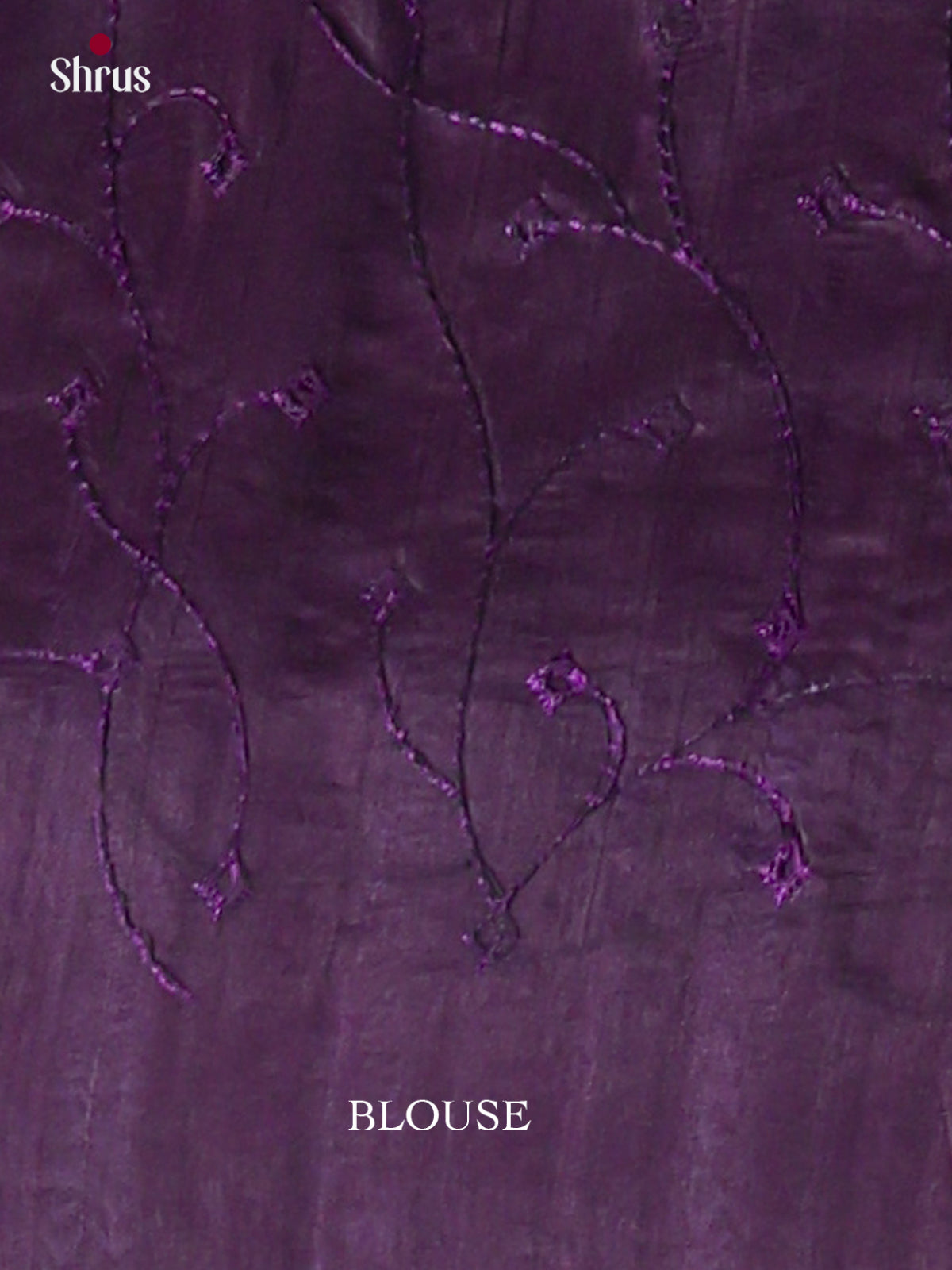 Semi Rawsilk Embroidery Saree - EI10215