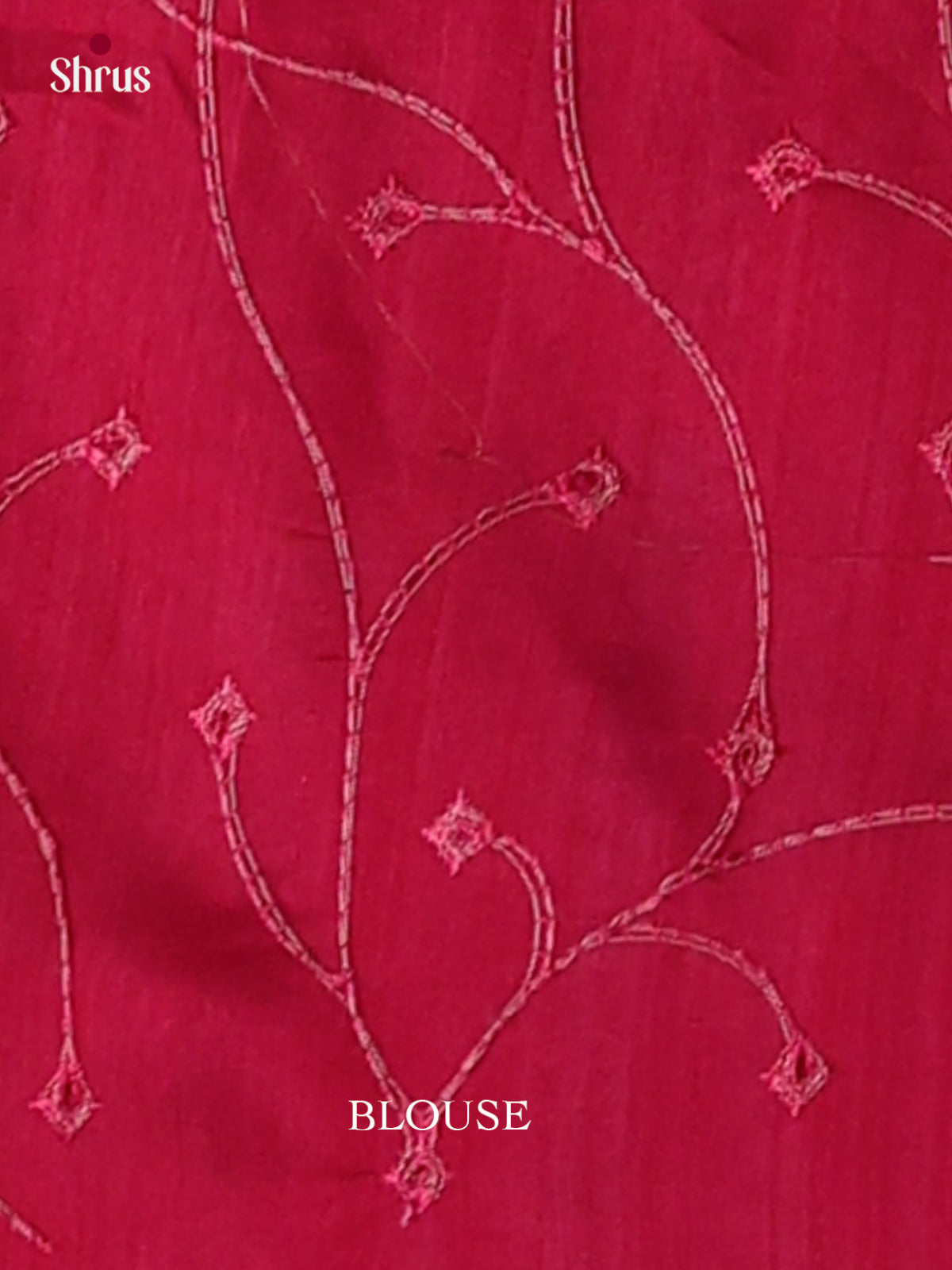 Semi Rawsilk Embroidery Saree - EI10225