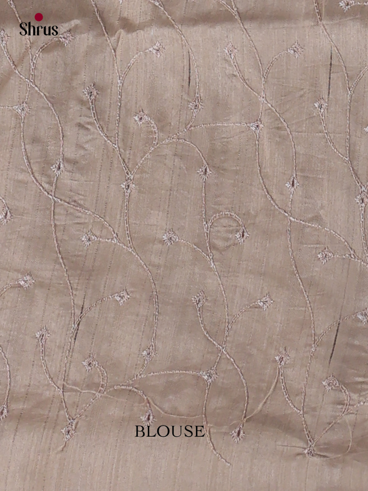 Semi Rawsilk Embroidery Saree - EI10226