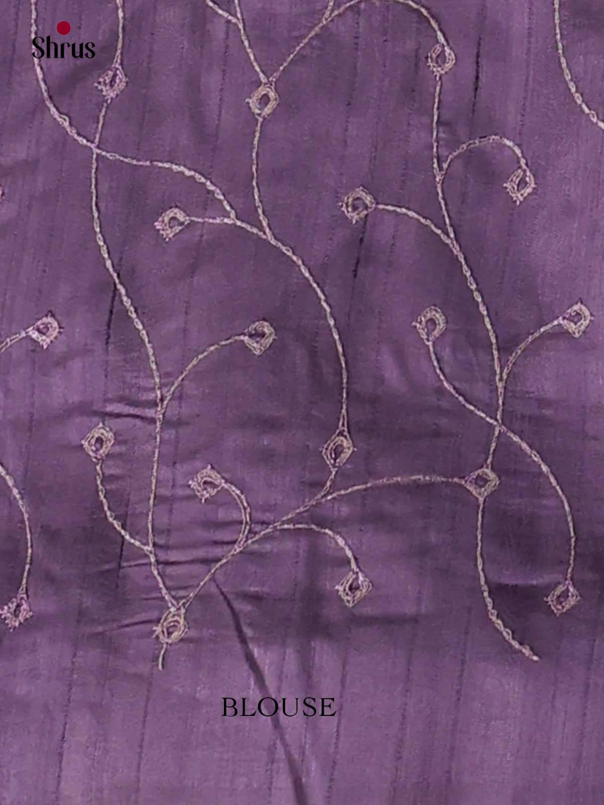 Semi Rawsilk Embroidery Saree - EI10247