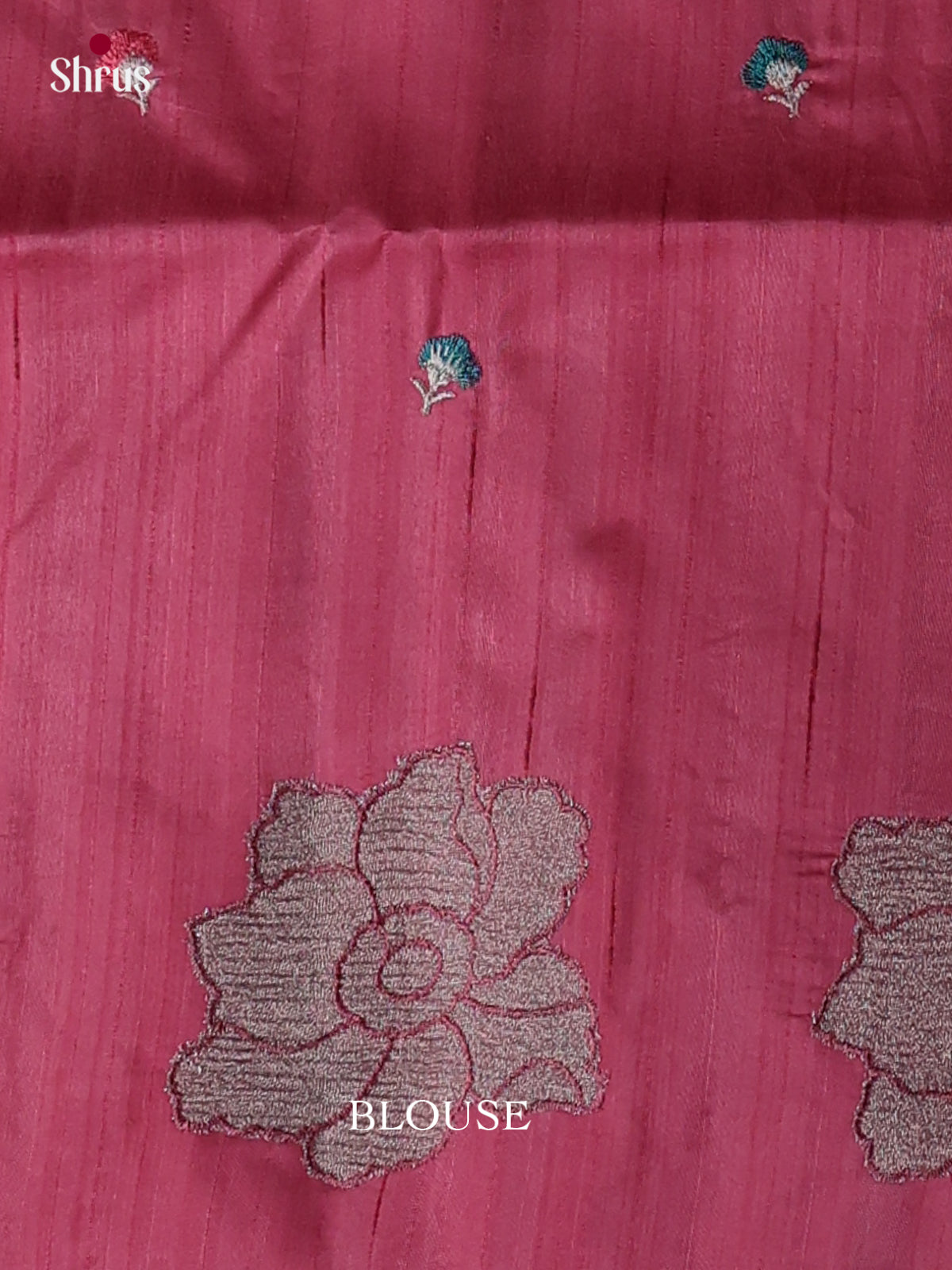 Semi Rawsilk Embroidery Saree - EI10269