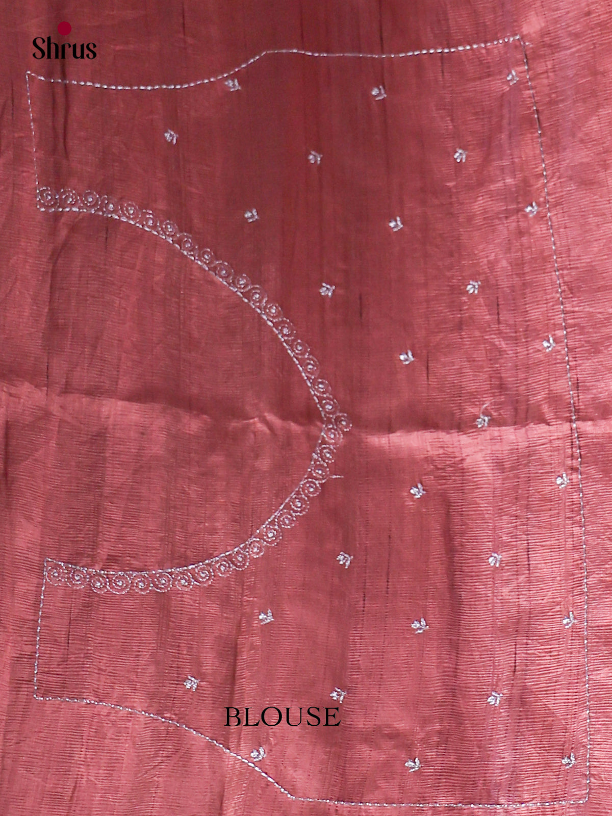 Semi Rawsilk Embroidery Saree - EI10303