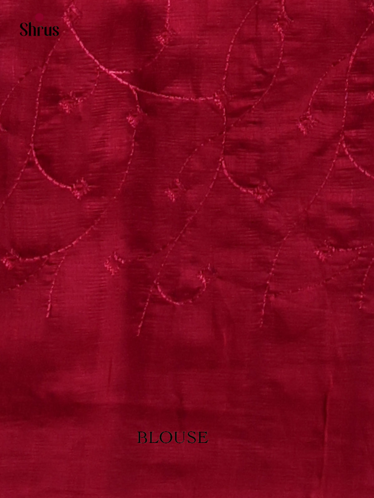 Semi Rawsilk Embroidery Saree - EI10382