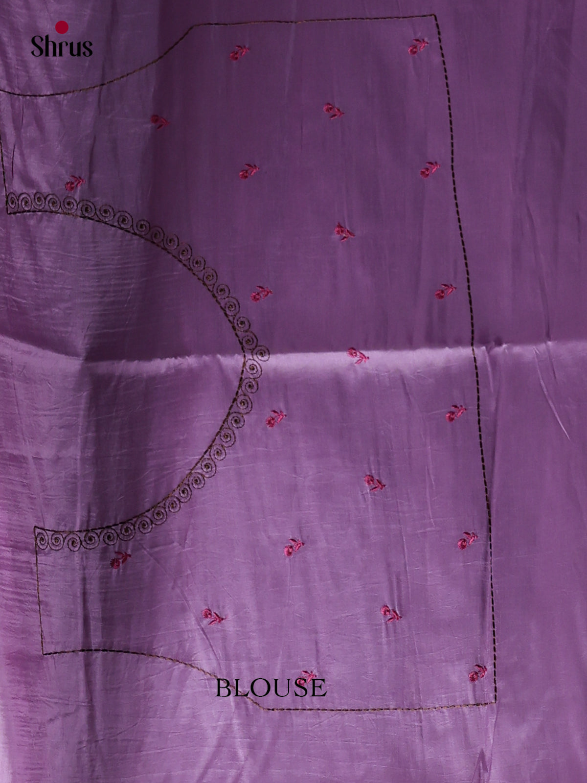 Semi Rawsilk Embroidery Saree - EI10607