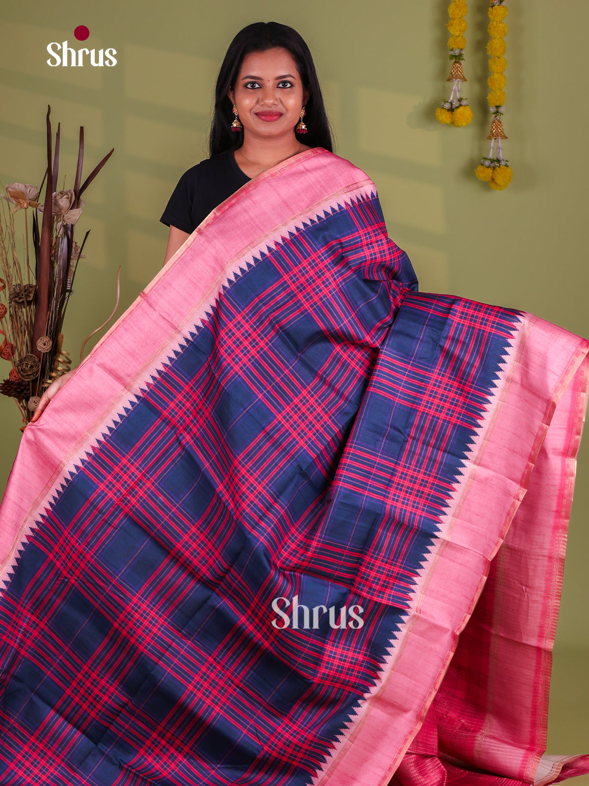 Semi Tussar Saree - EI10615
