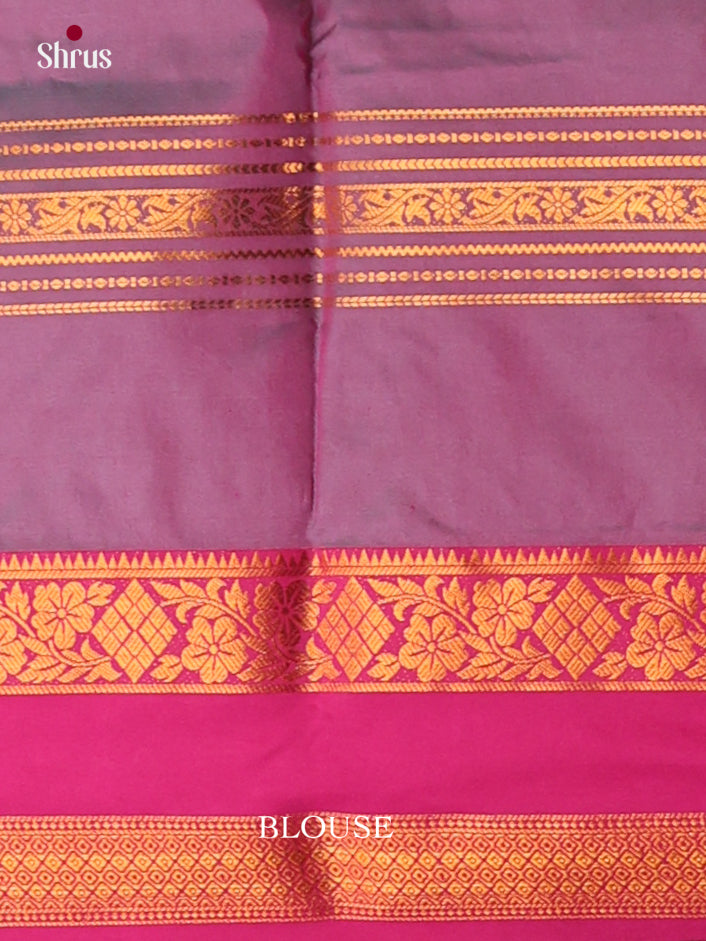 Semi Kanchipuram Saree - EI12119
