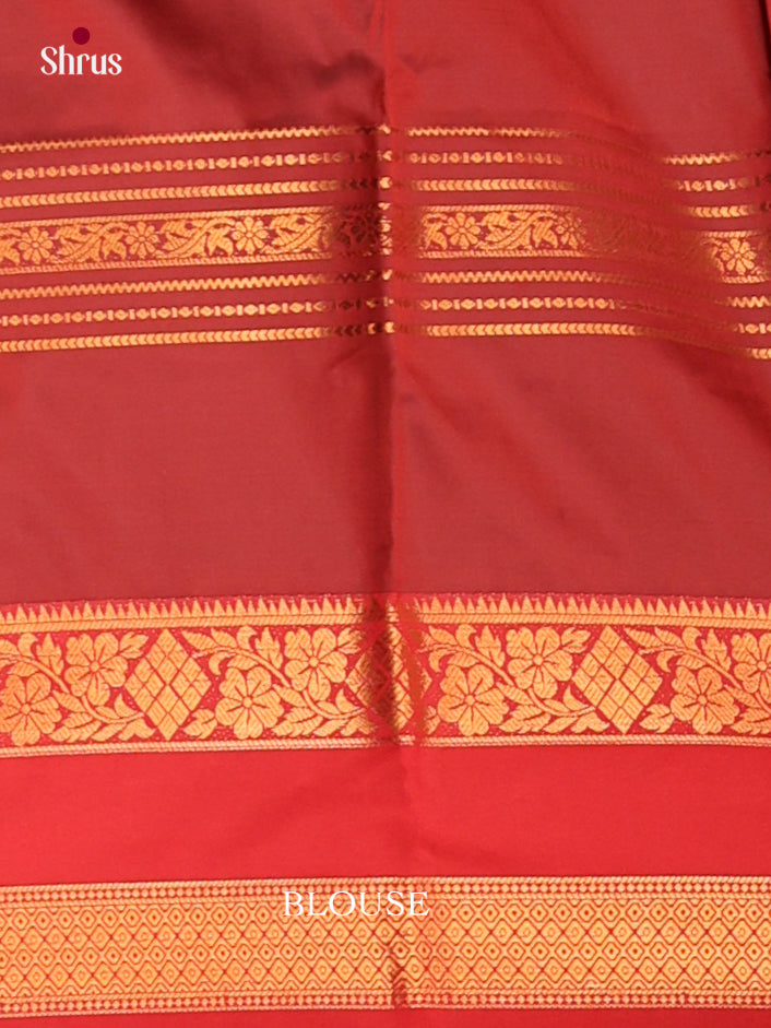 Semi Kanchipuram Saree - EI12123