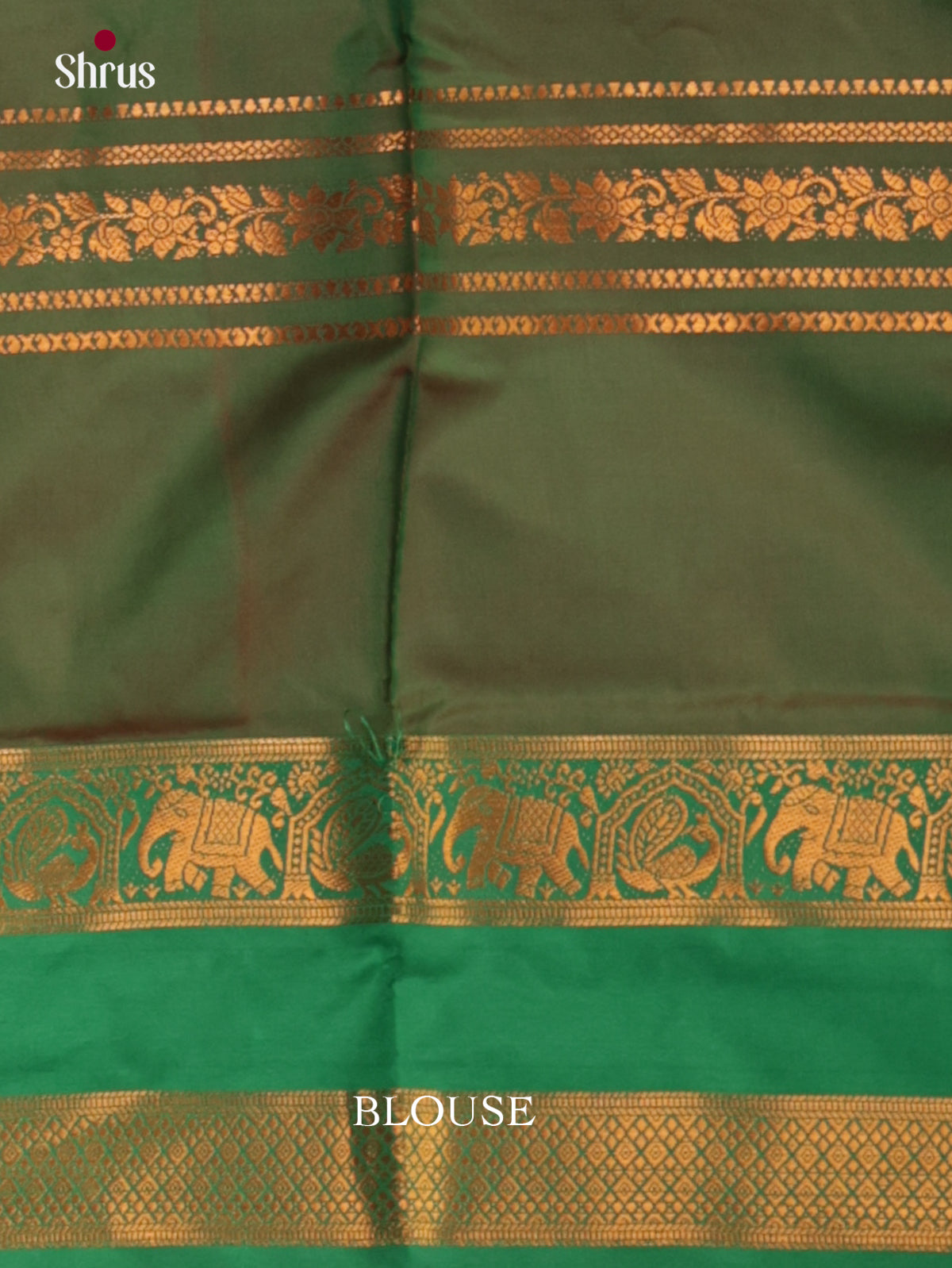 Semi Kanchipuram Saree - EI12129