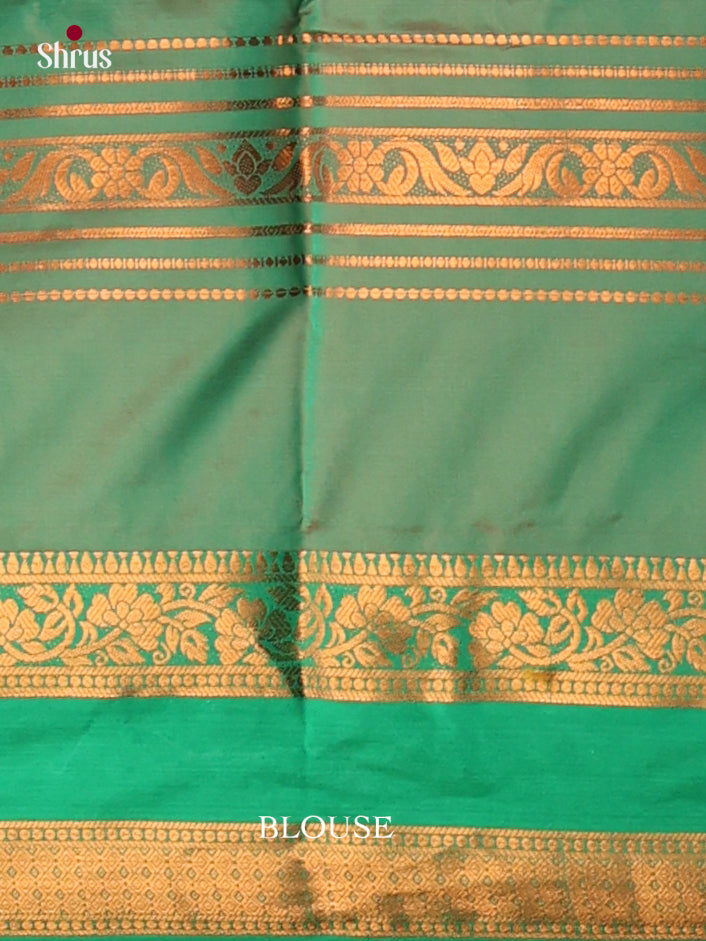 Semi Kanchipuram Saree - EI12136