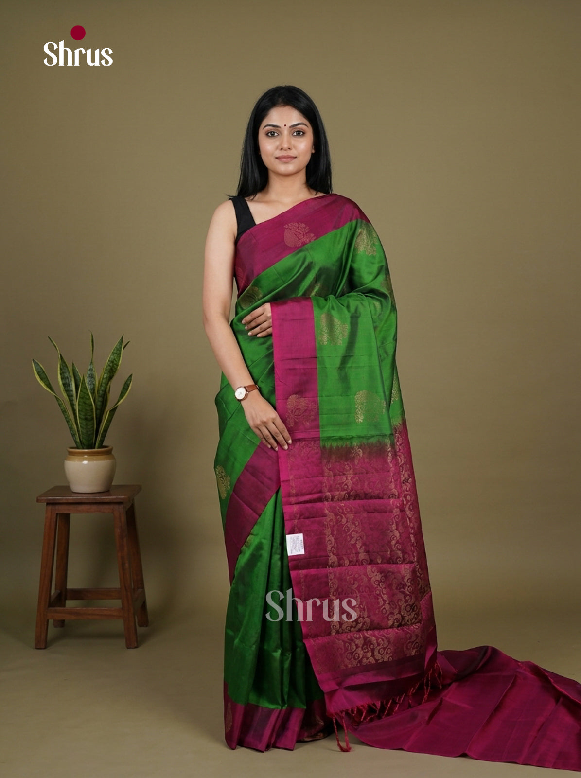 Softsilk-halfpure Saree - EI15045