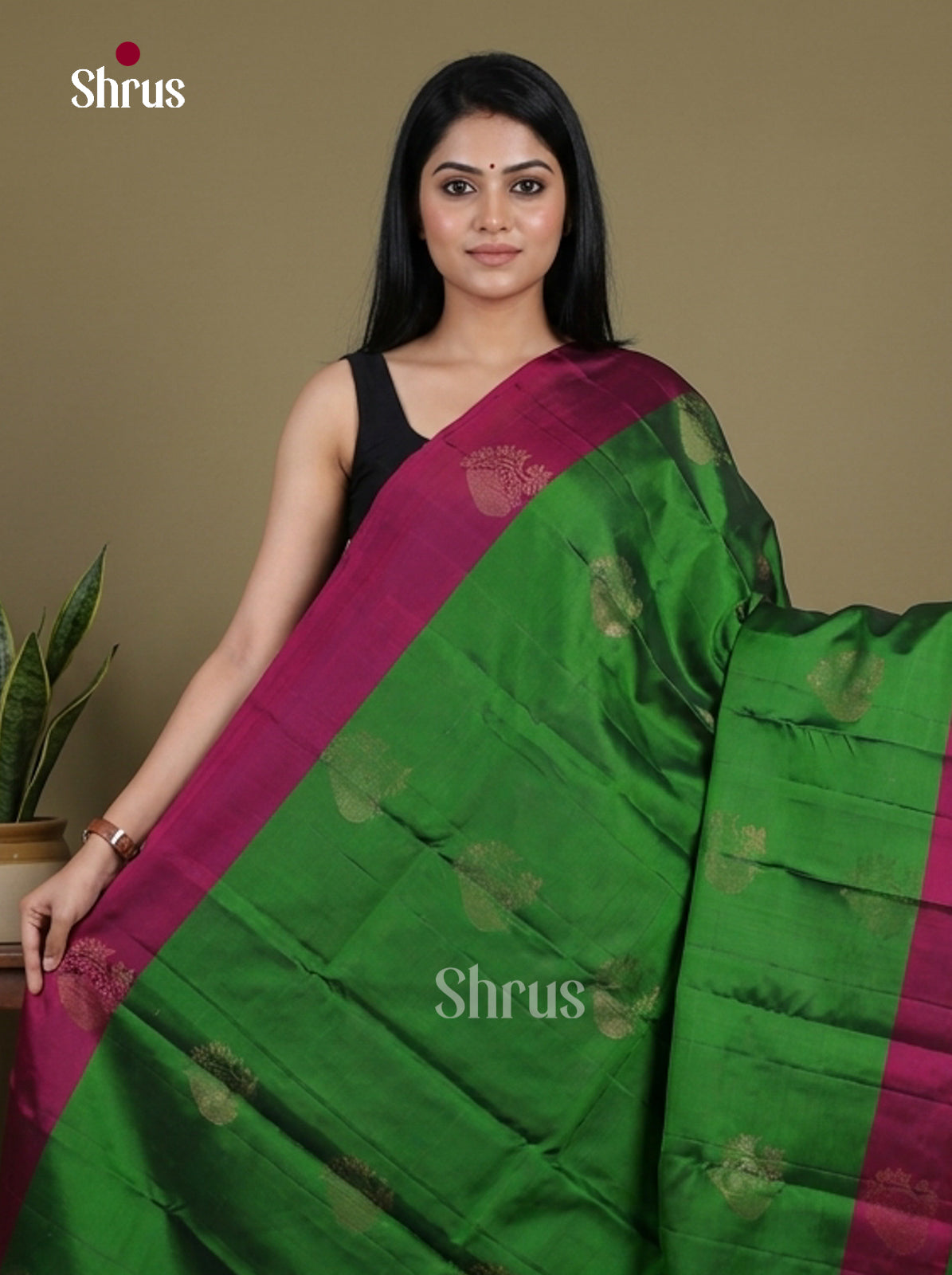 Softsilk-halfpure Saree - EI15045