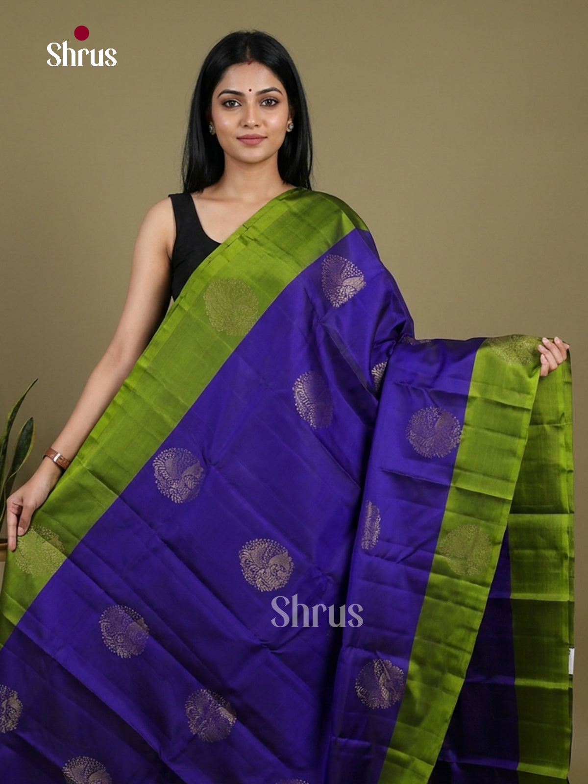 Softsilk-halfpure Saree - EI15046