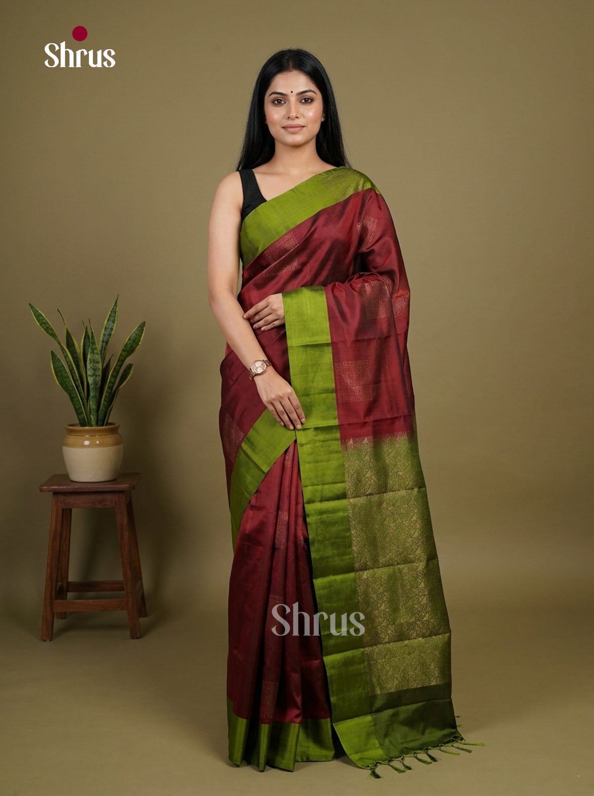 Softsilk-halfpure Saree - EI15053