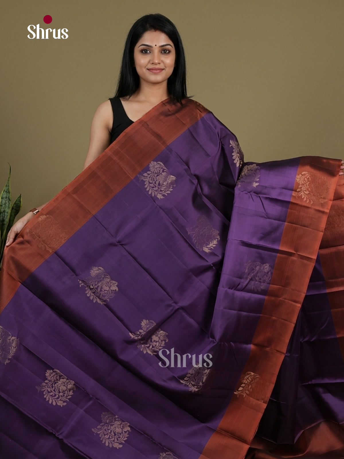 Softsilk-halfpure Saree - EI15055