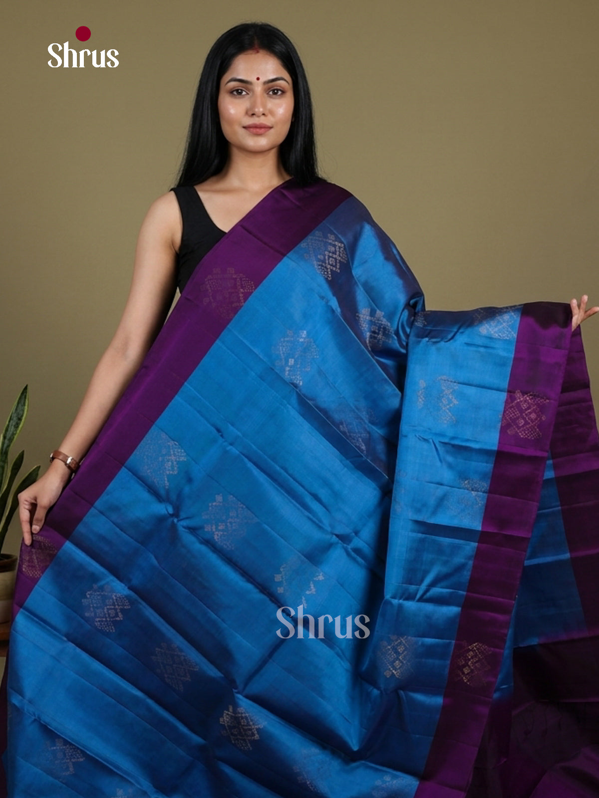 Softsilk-halfpure Saree - EI15057
