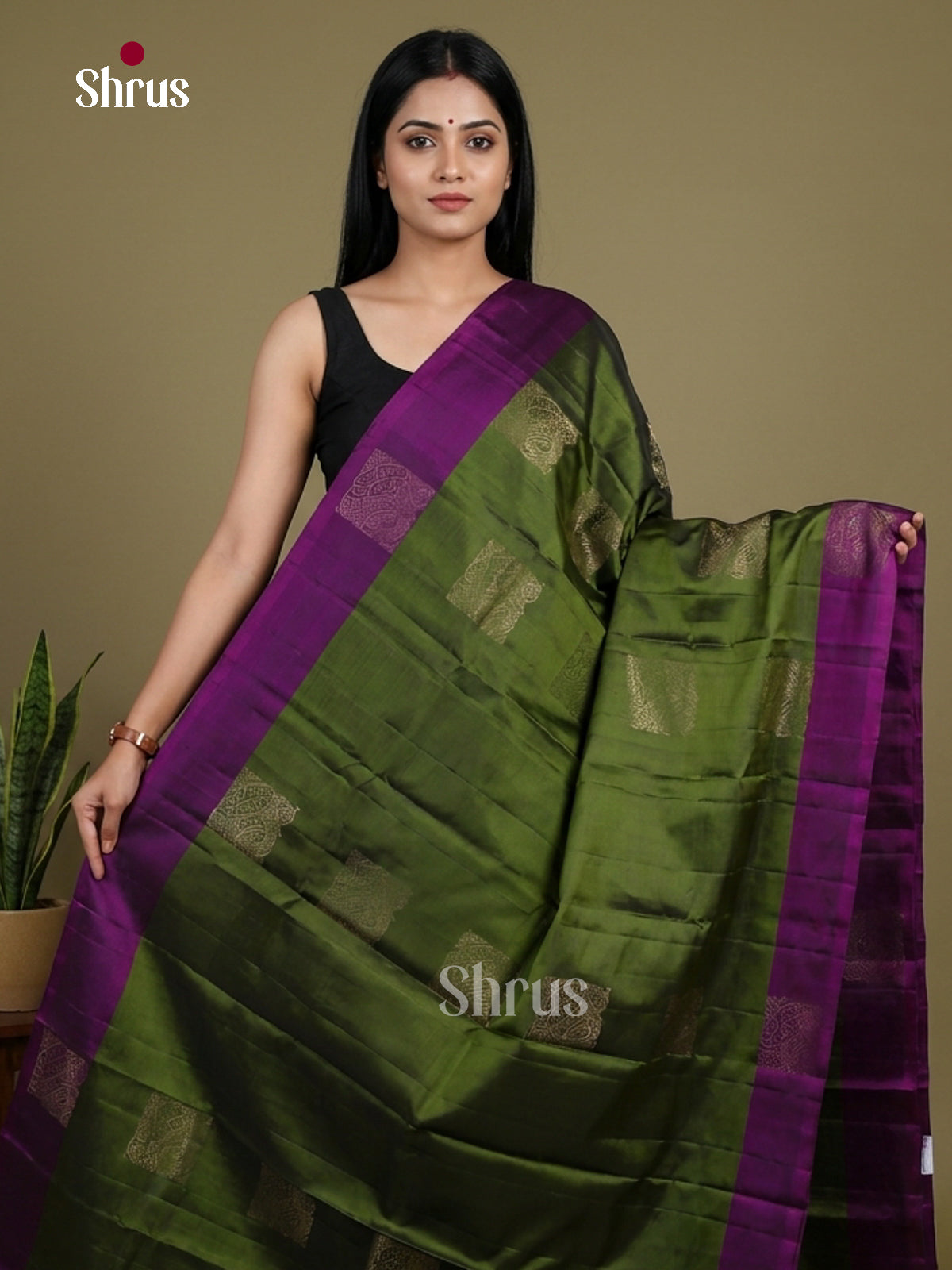 Softsilk-halfpure Saree - EI15059