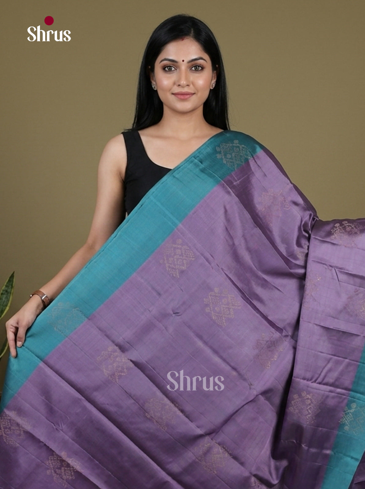 Softsilk-halfpure Saree - EI15060
