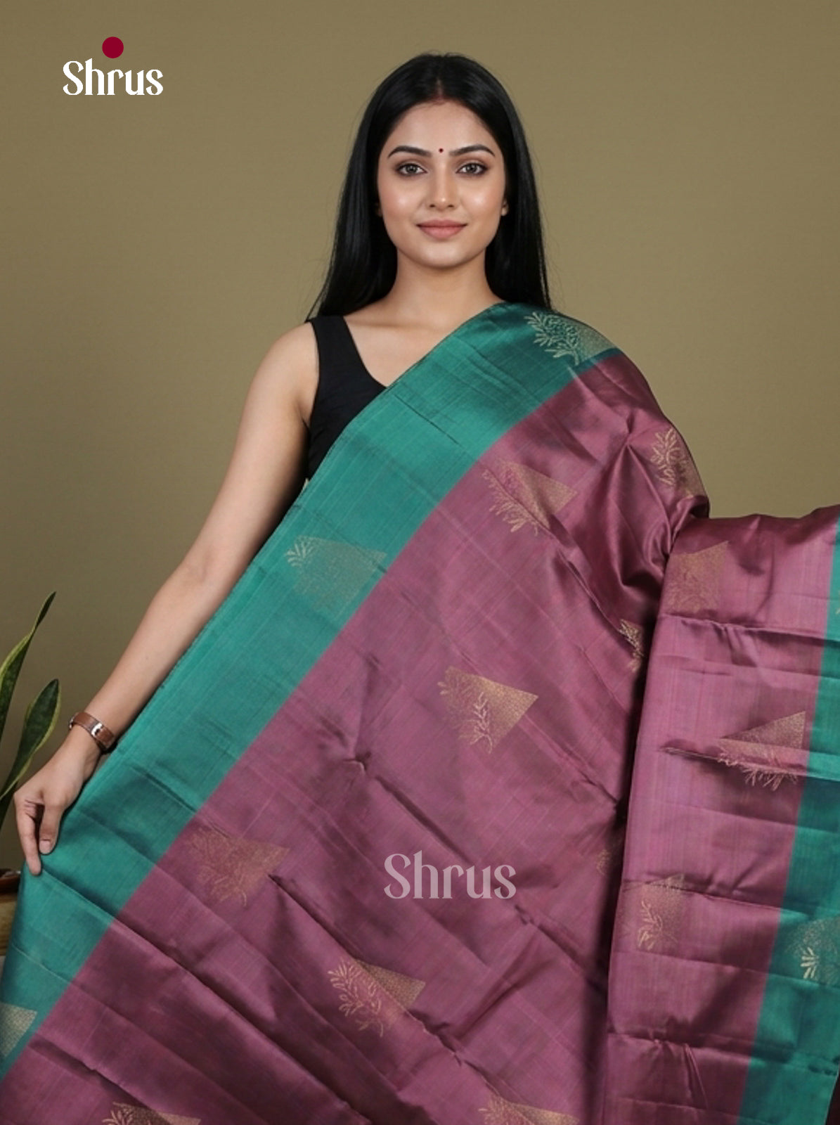 Softsilk-halfpure Saree - EI15065