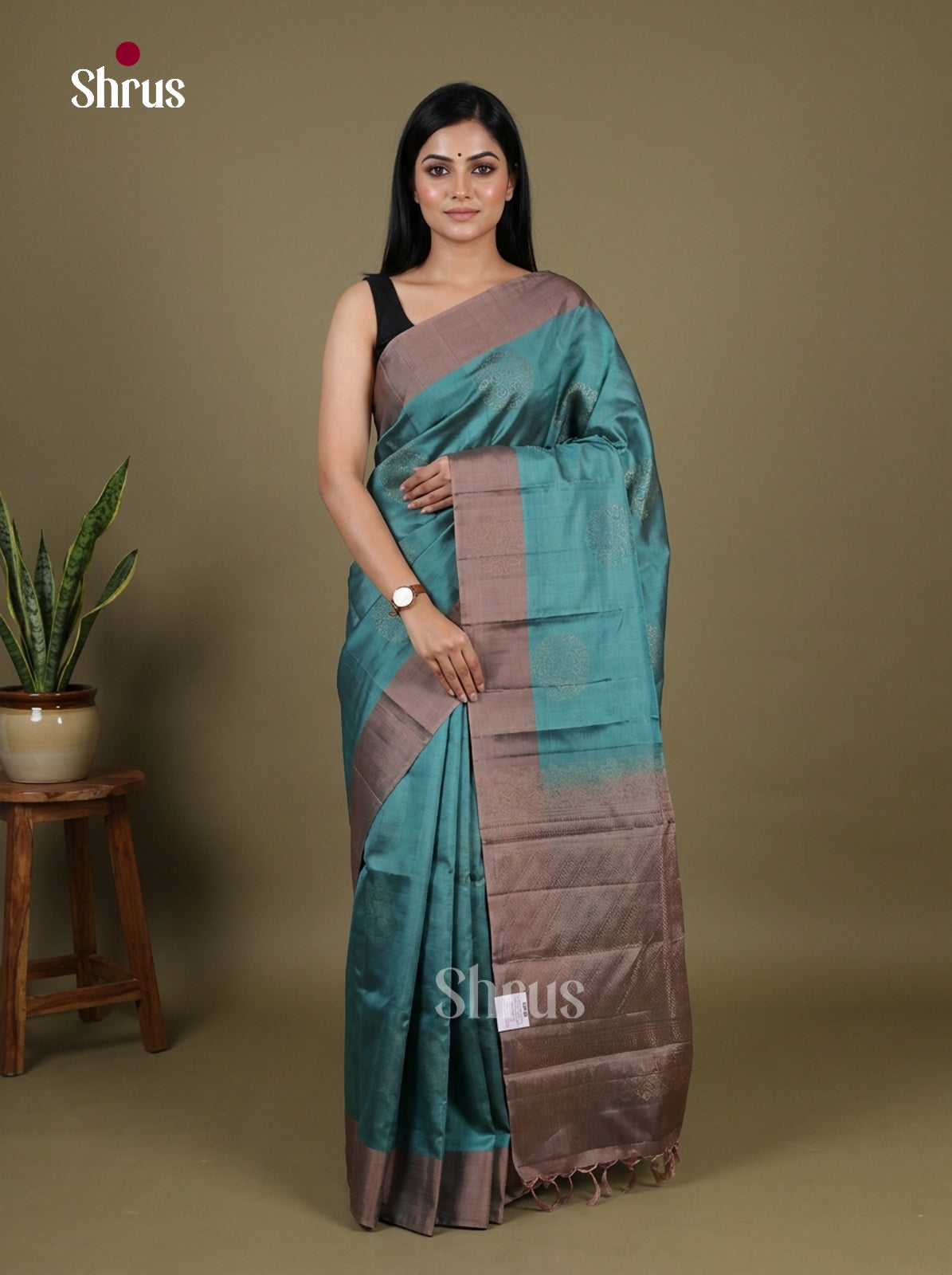 Softsilk-halfpure Saree - EI15066