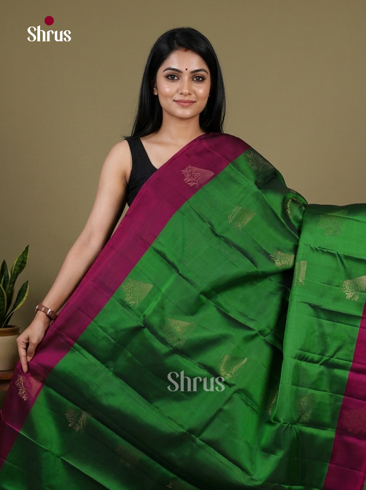 Softsilk-halfpure Saree - EI15068