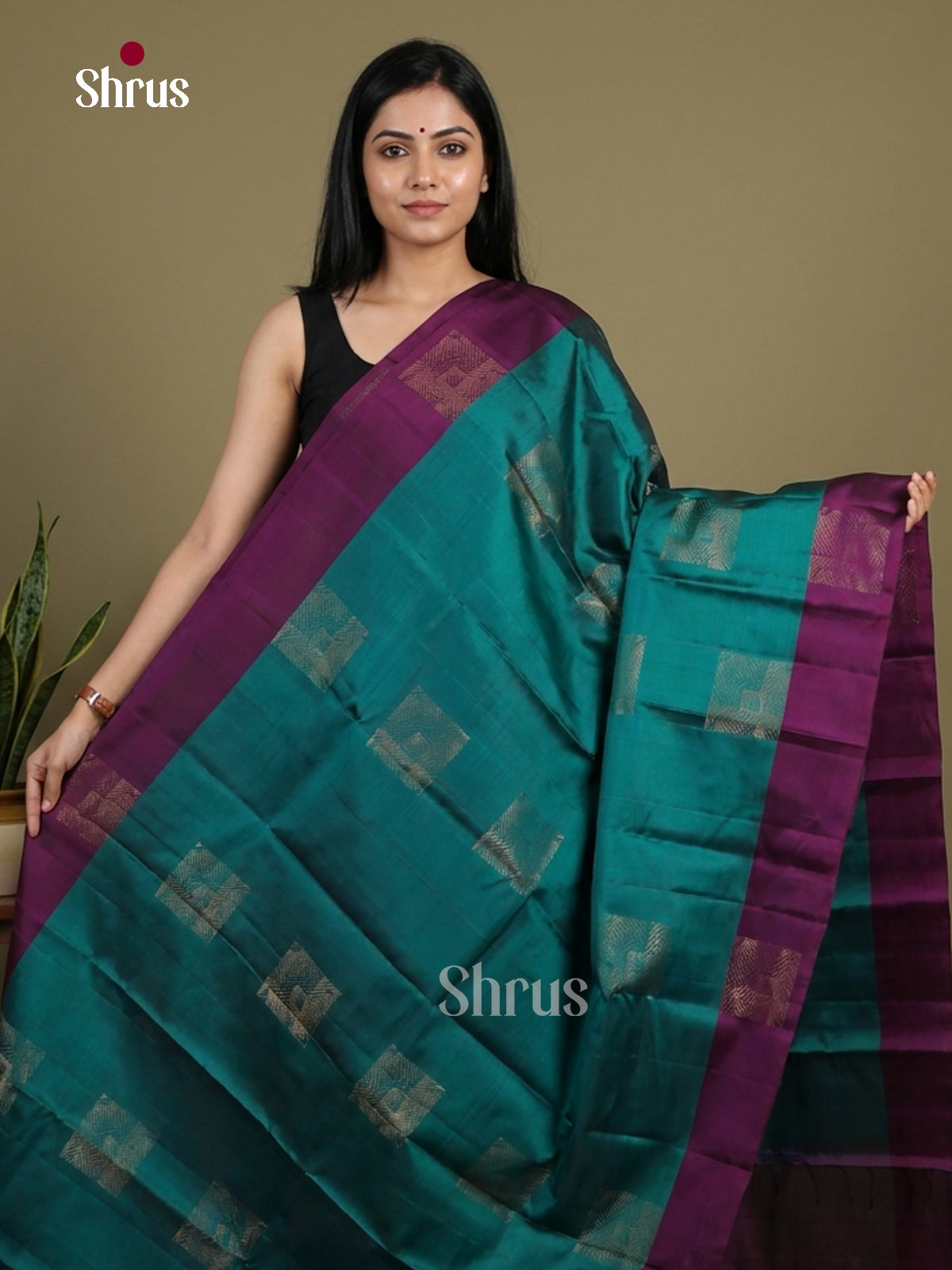 Softsilk-halfpure Saree - EI15073