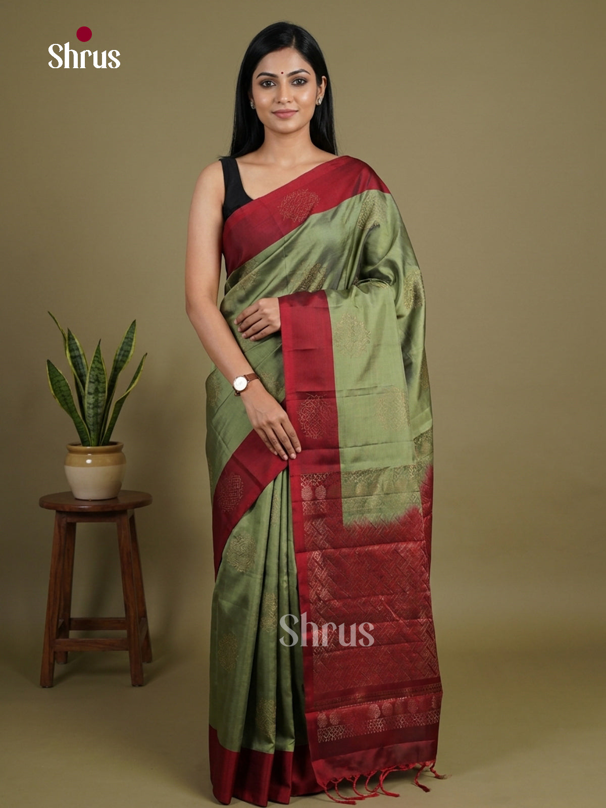 Softsilk-halfpure Saree - EI15076