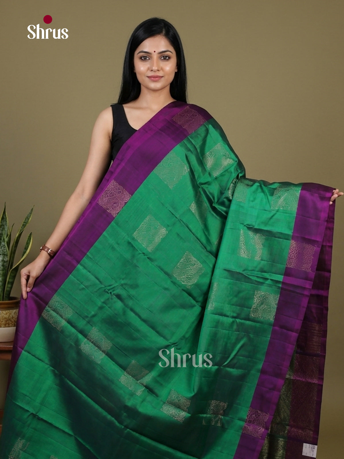Softsilk-halfpure Saree - EI15077
