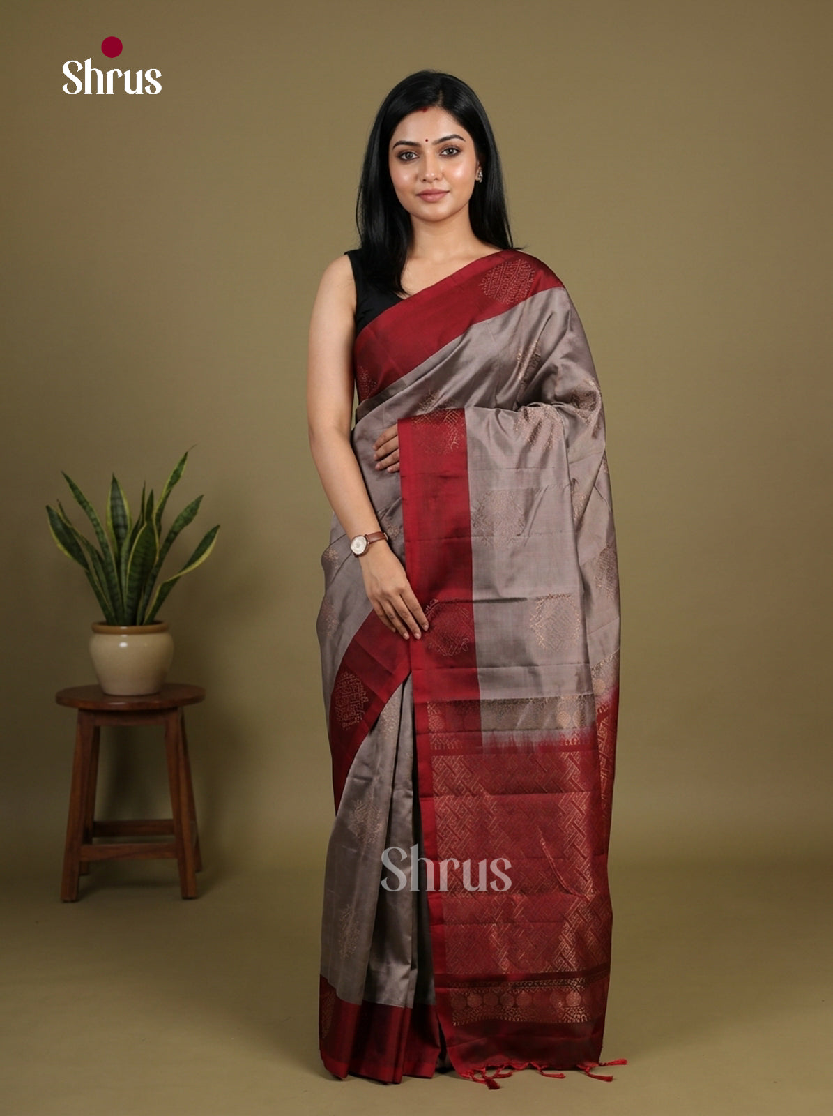 Softsilk-halfpure Saree - EI15080