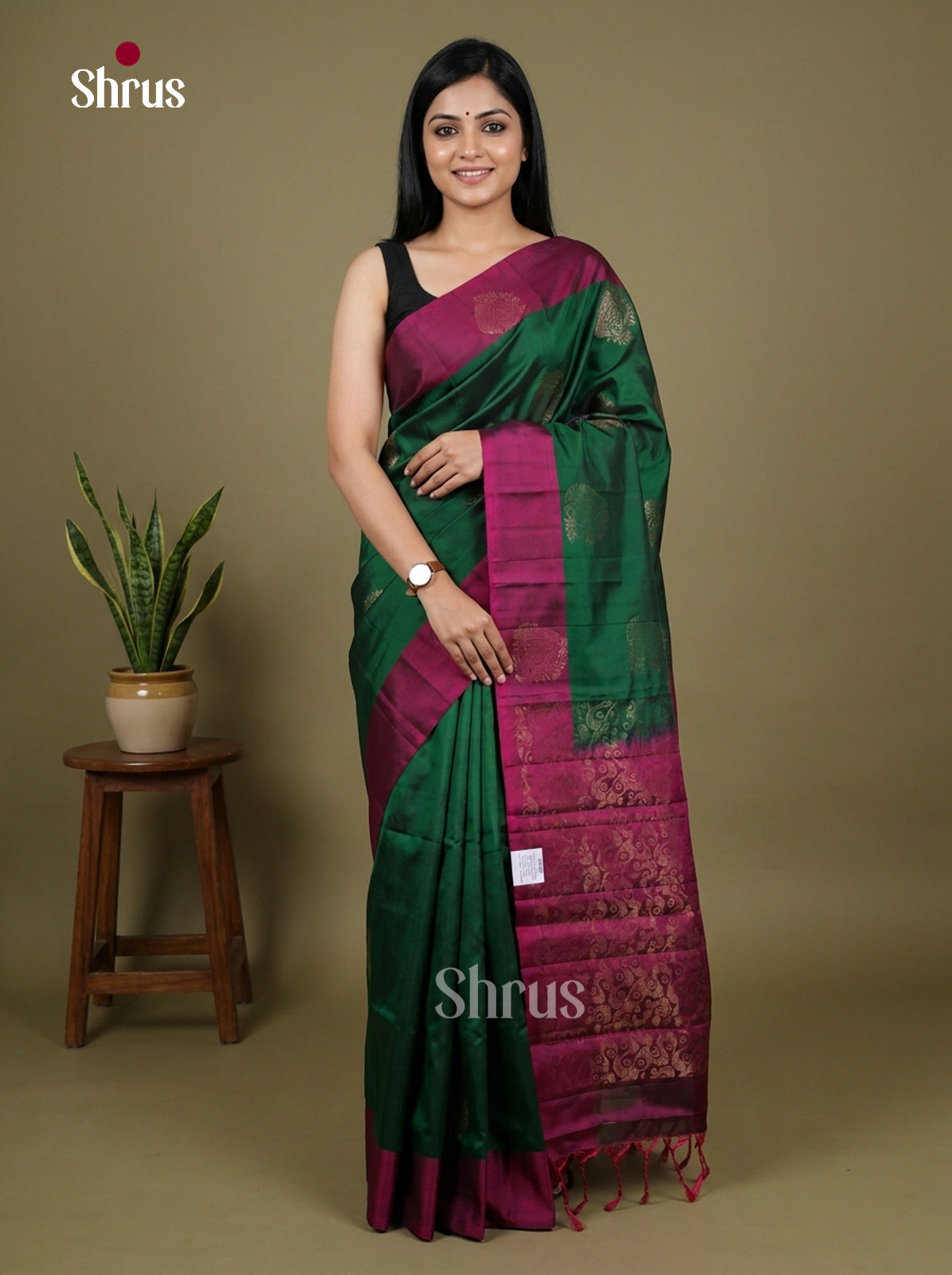 Softsilk-halfpure Saree - EI15085