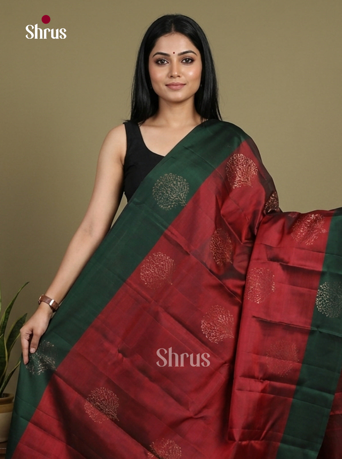 Softsilk-halfpure Saree - EI15088