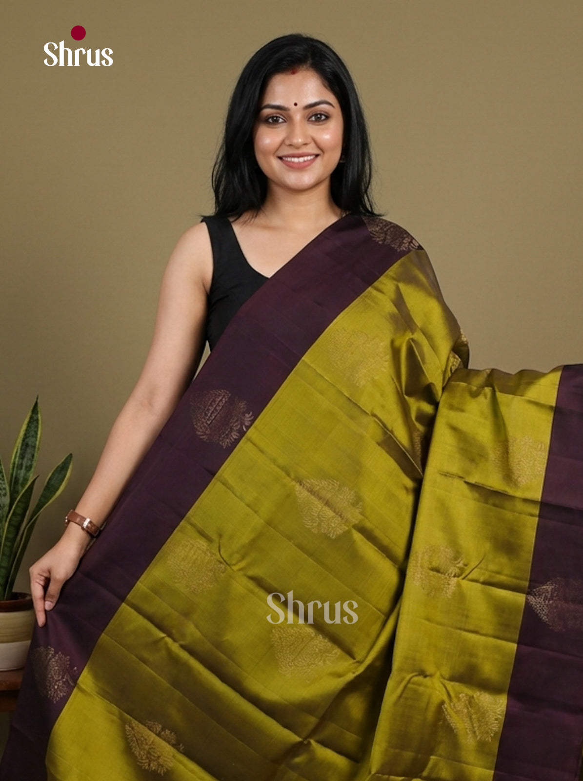Softsilk-halfpure Saree - EI15089
