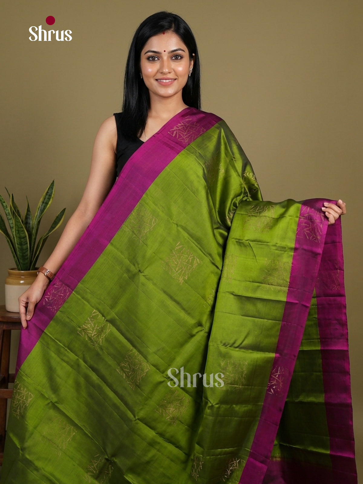 Softsilk-halfpure Saree - EI15091