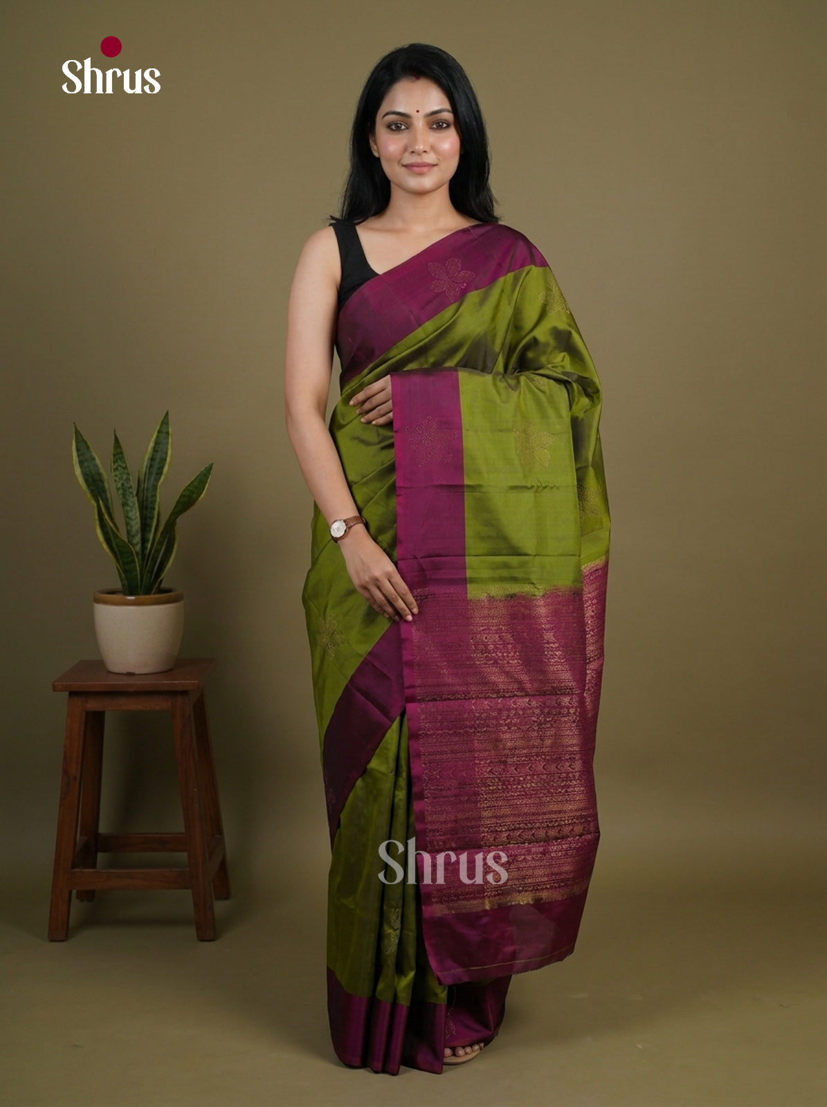 Softsilk-halfpure Saree - EI15093