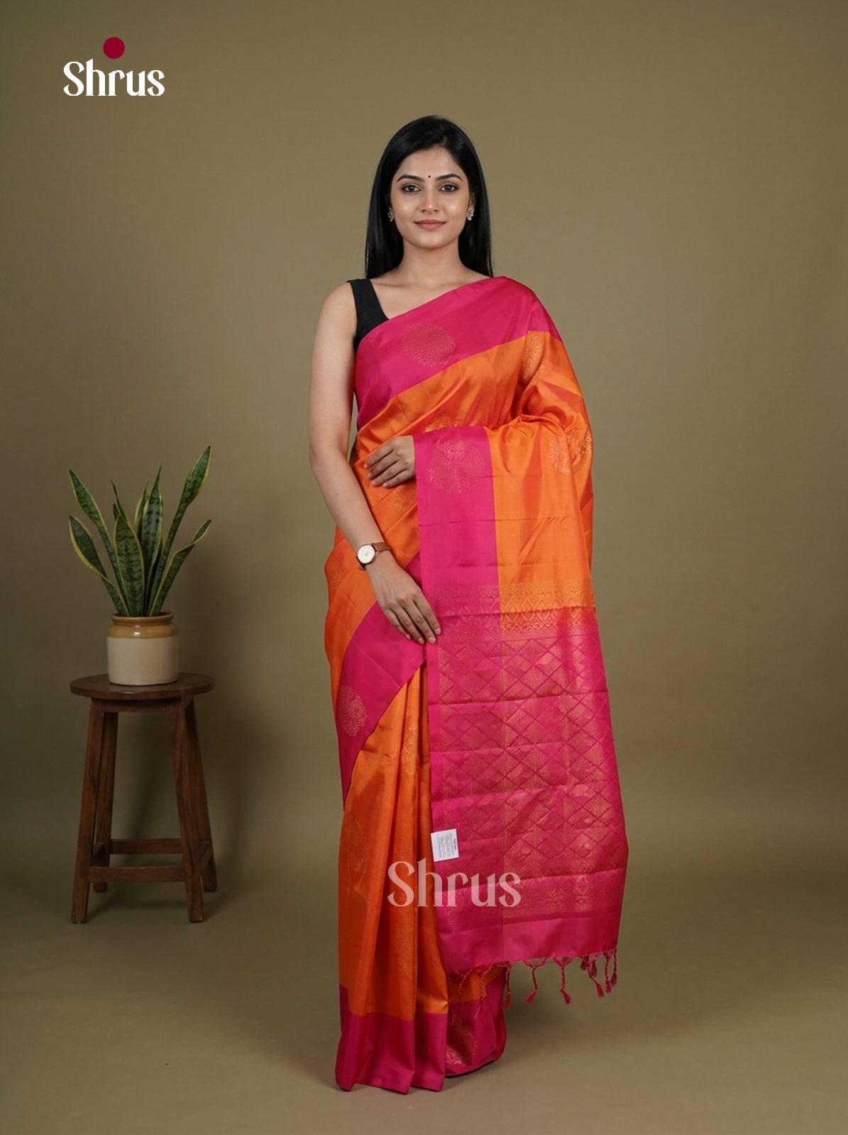 Softsilk-halfpure Saree - EI15094