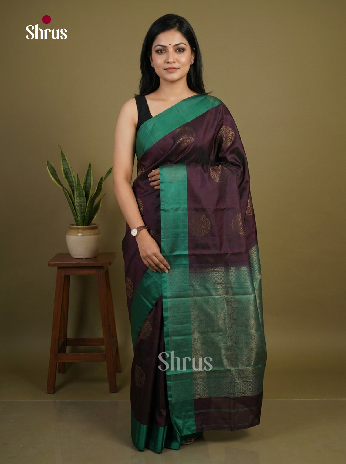 Softsilk-halfpure Saree - EI15095