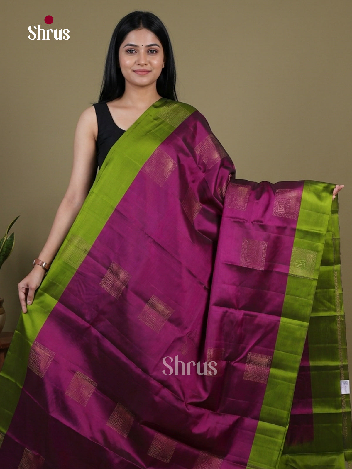 Softsilk-halfpure Saree - EI15098