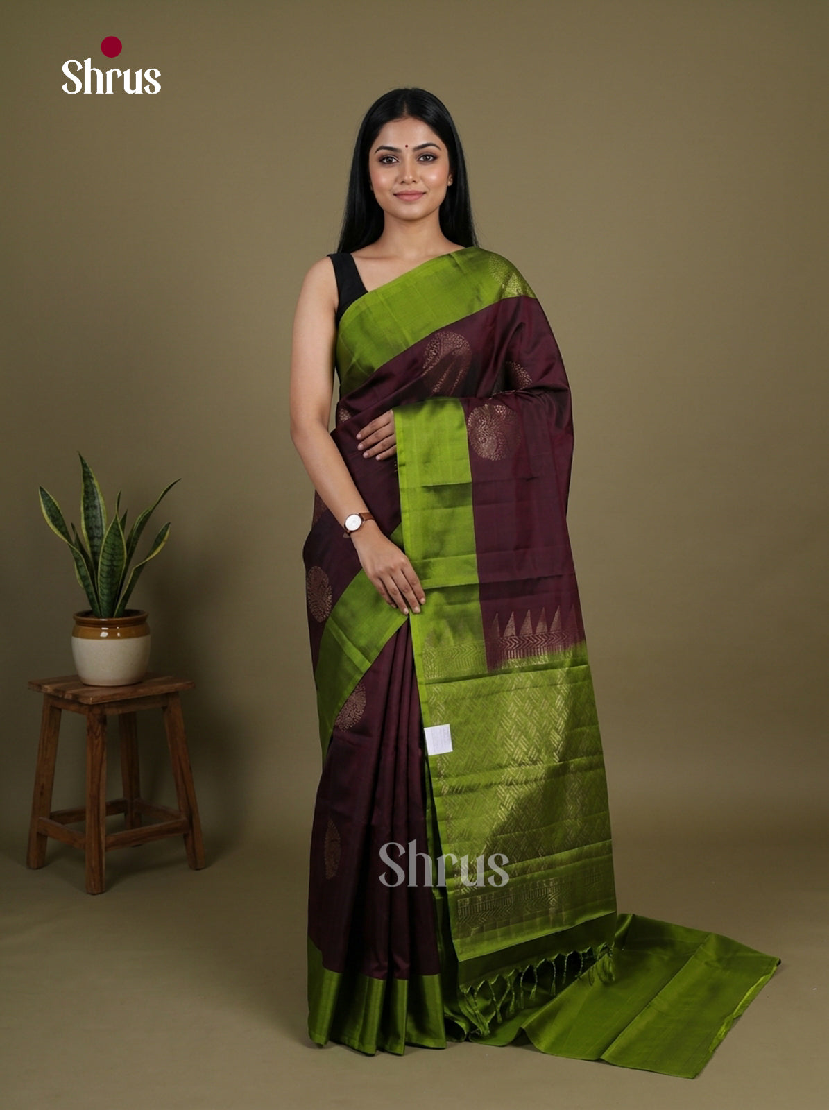 Softsilk-halfpure Saree - EI15101