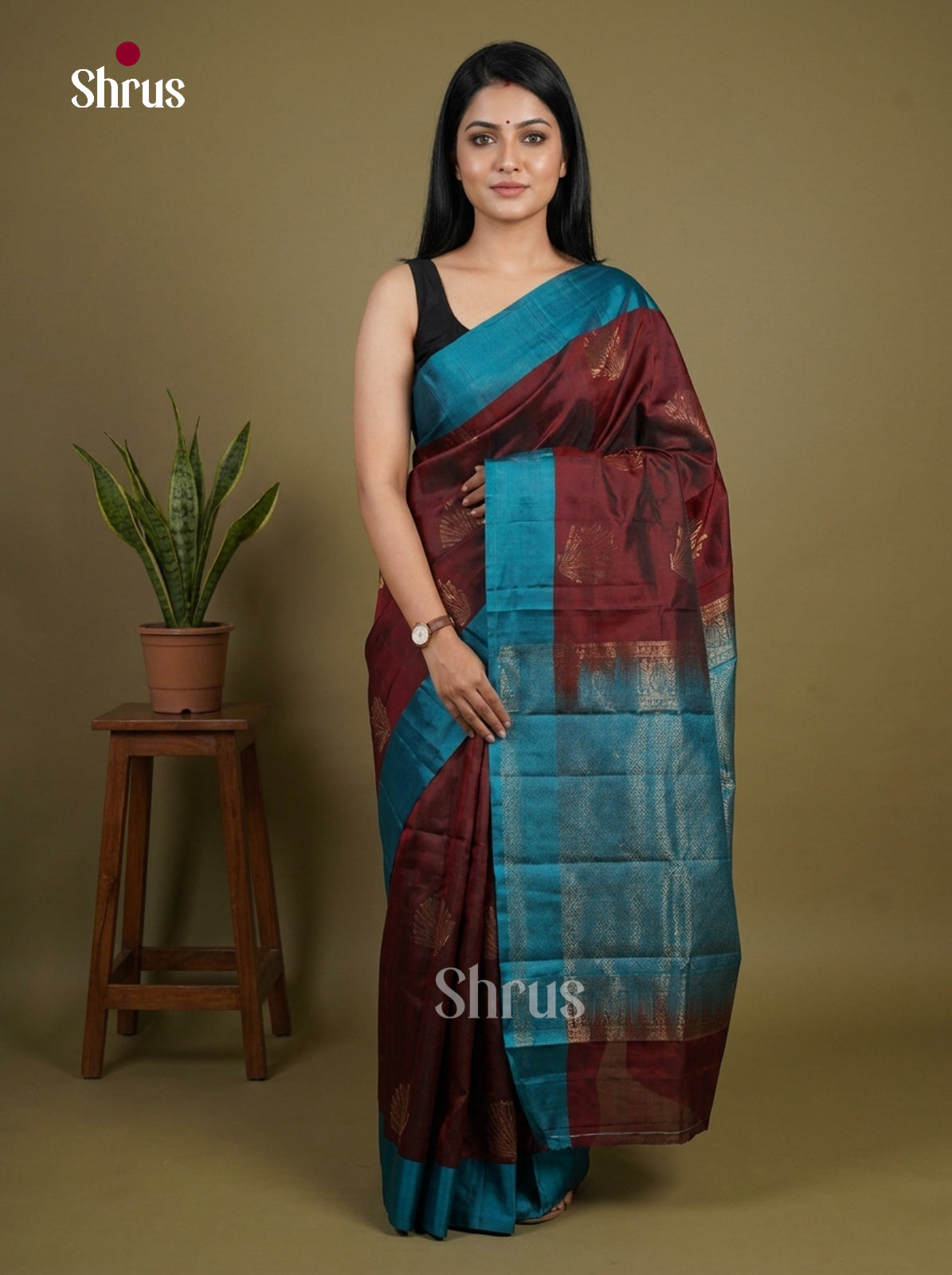 Softsilk-halfpure Saree - EI15104