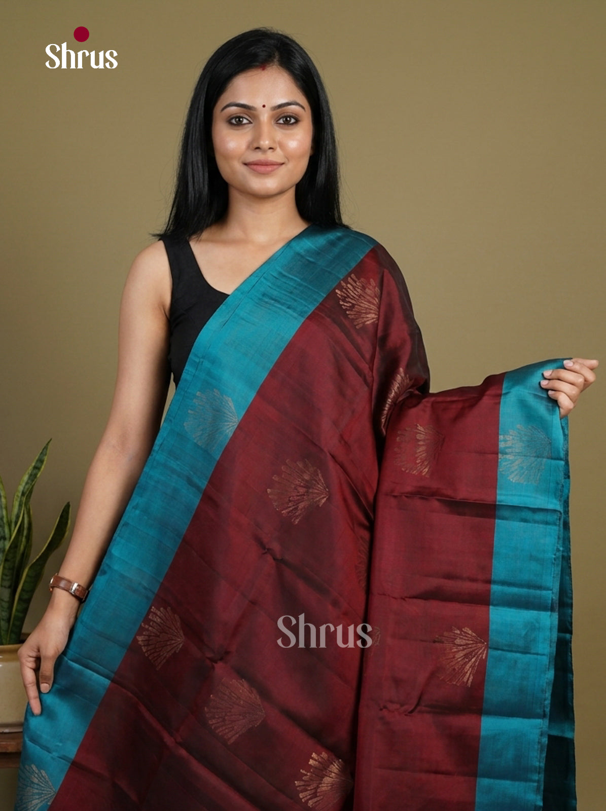 Softsilk-halfpure Saree - EI15104